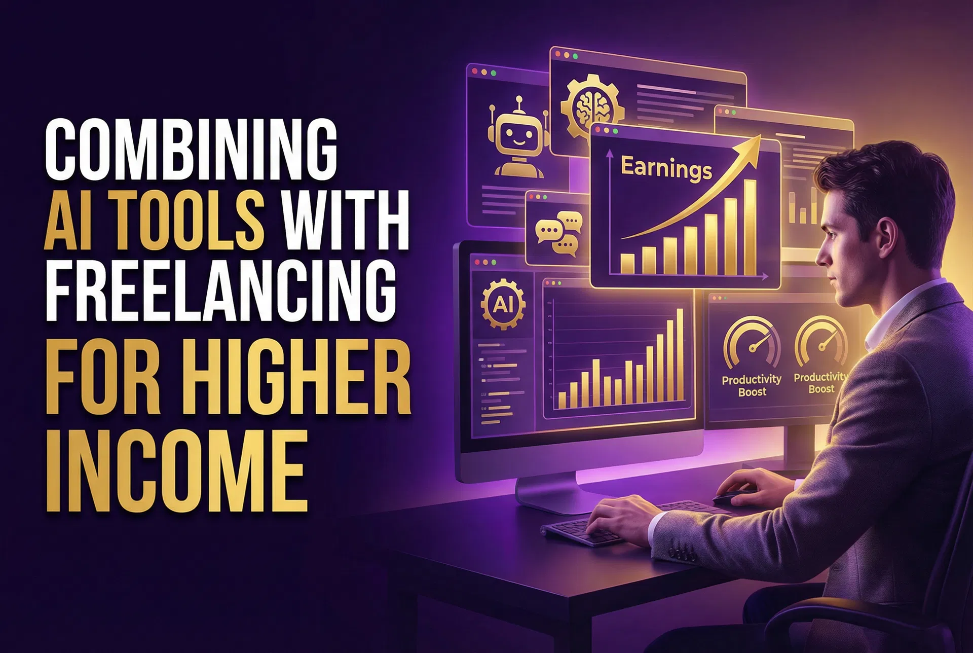 Combining AI Tools with Freelancing for Higher Income