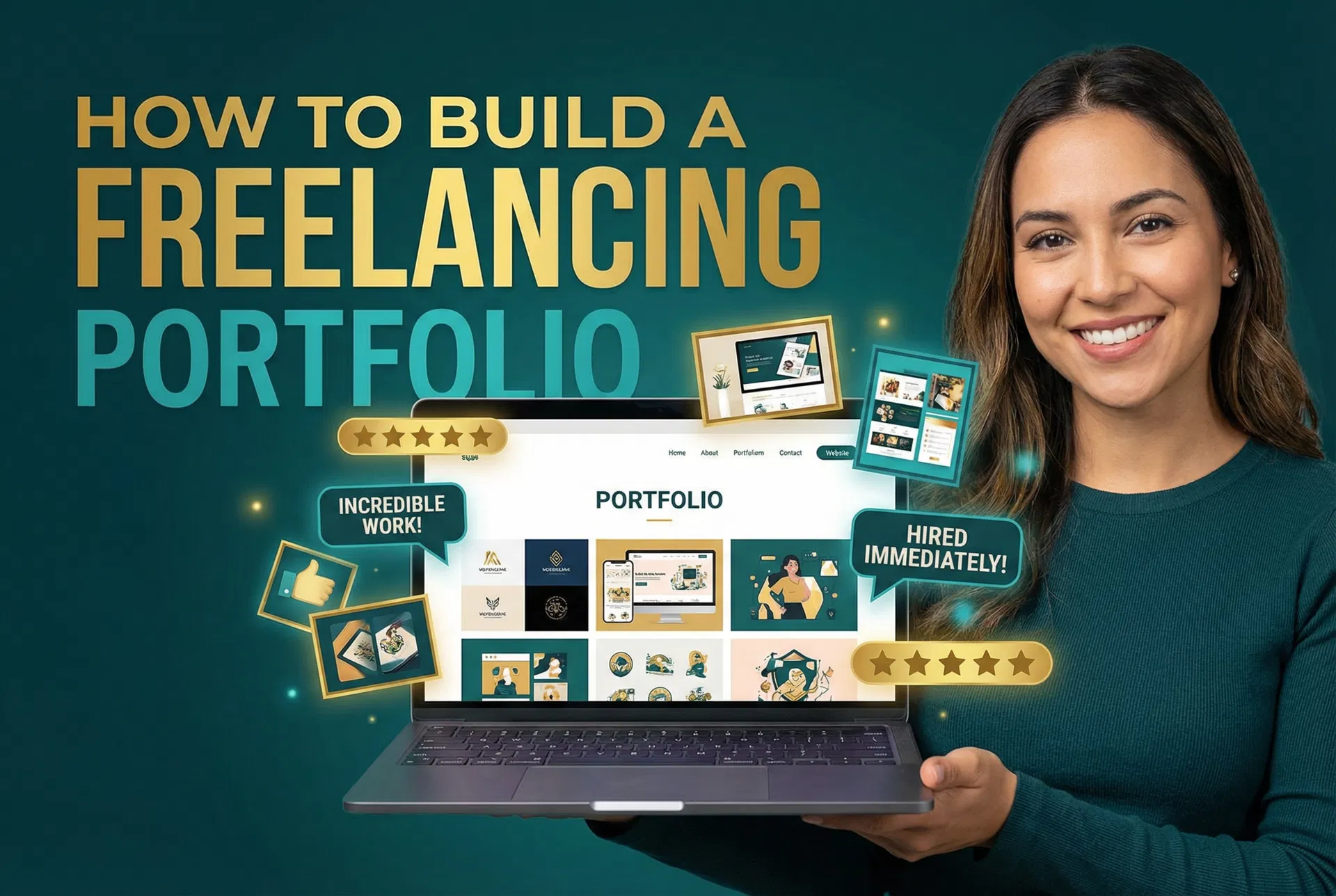 How to Build a Freelancing Portfolio That Gets Clients