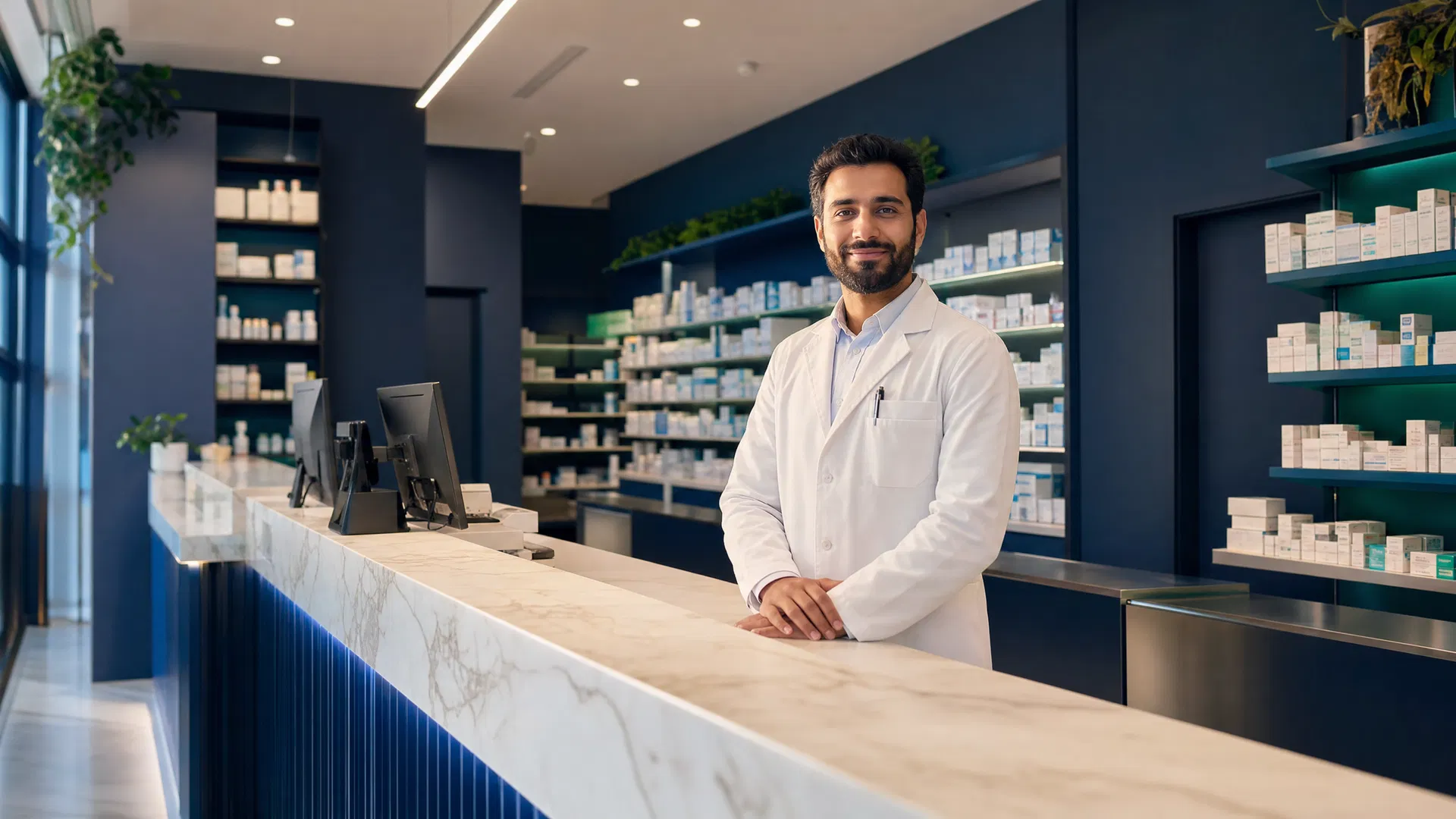 Modern pharmacy
