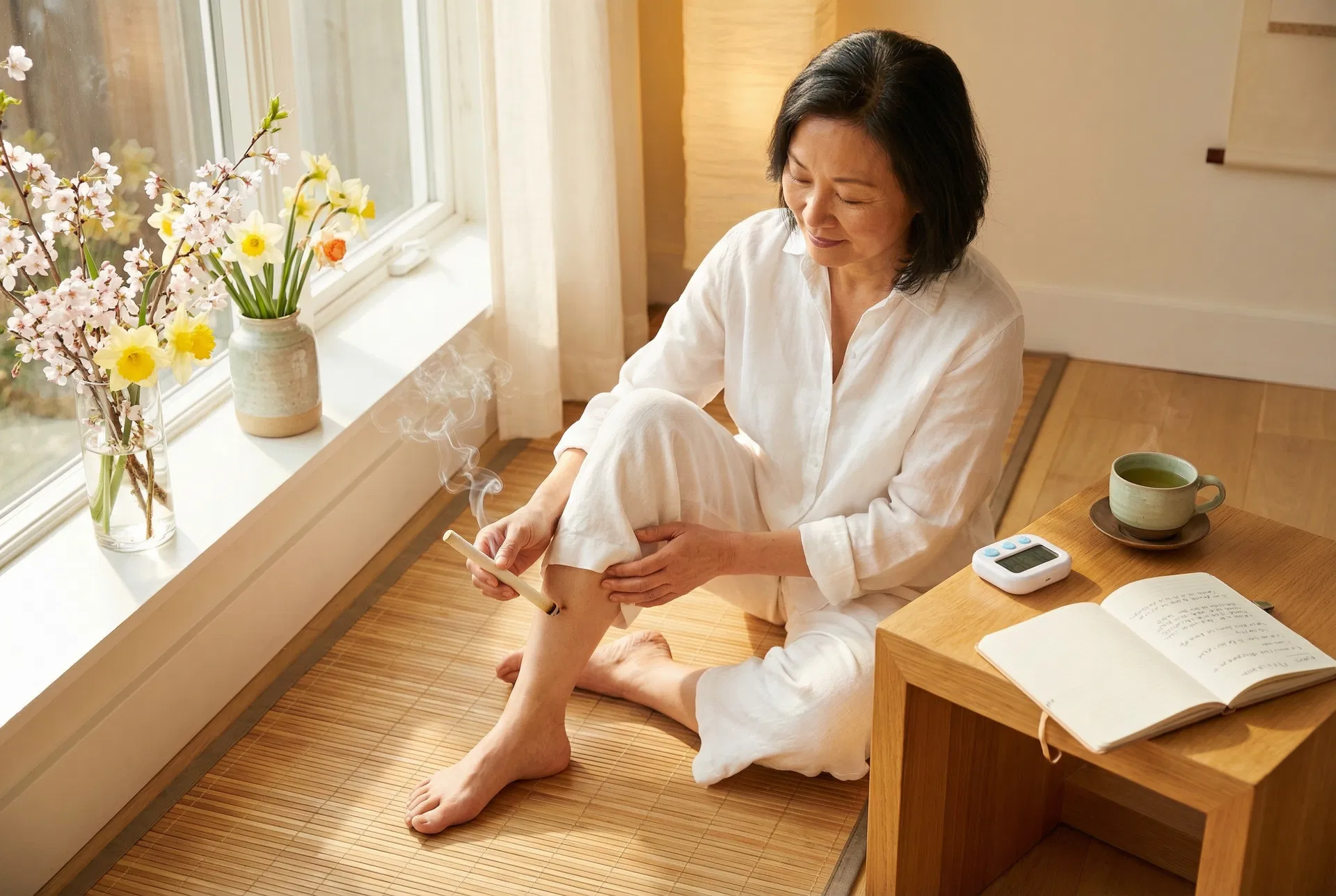 迎春養生：每日10分鐘艾灸保健操，喚醒身體陽氣與活力