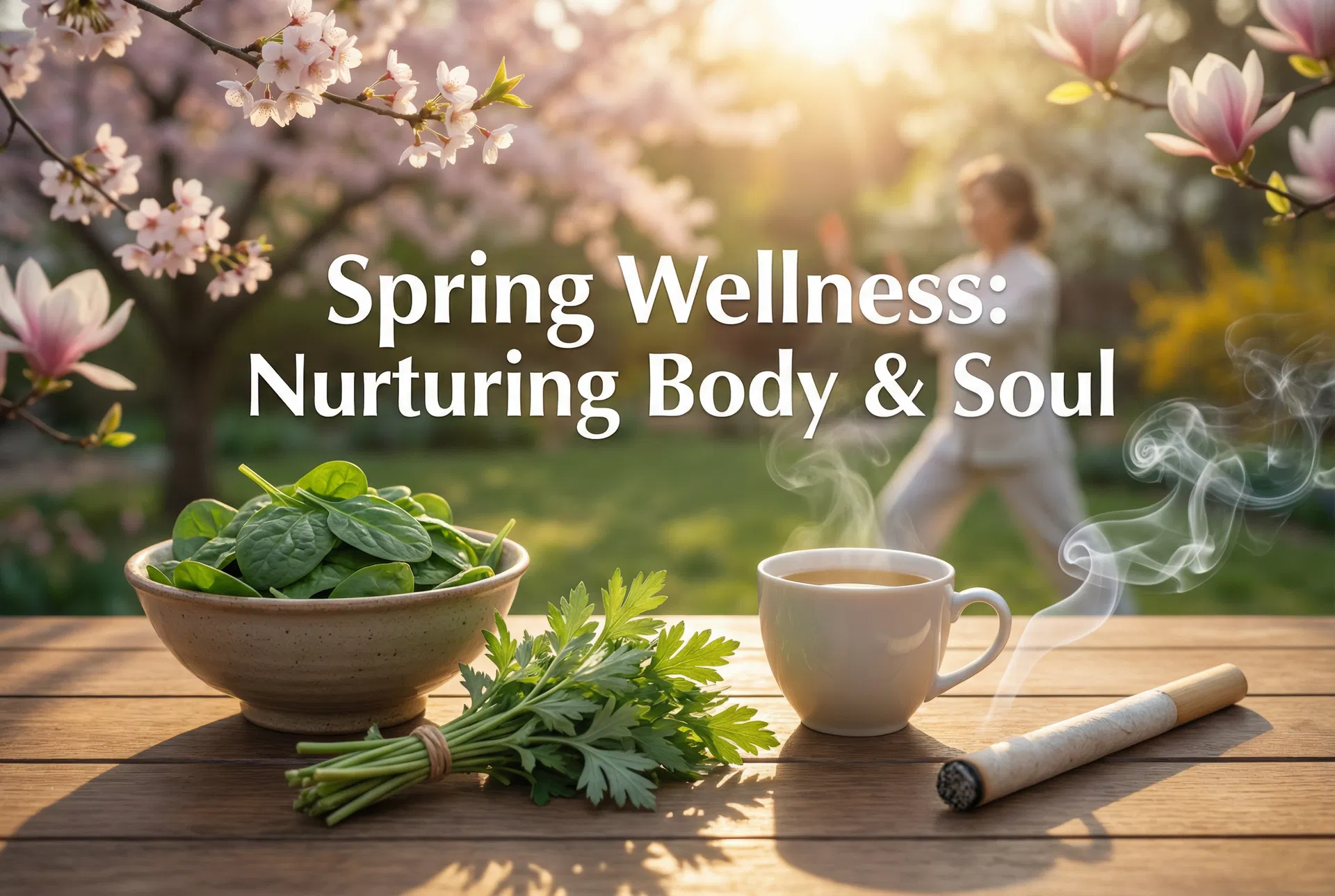 春意盎然養肝時：中年女性的綠色食療與艾草芬芳