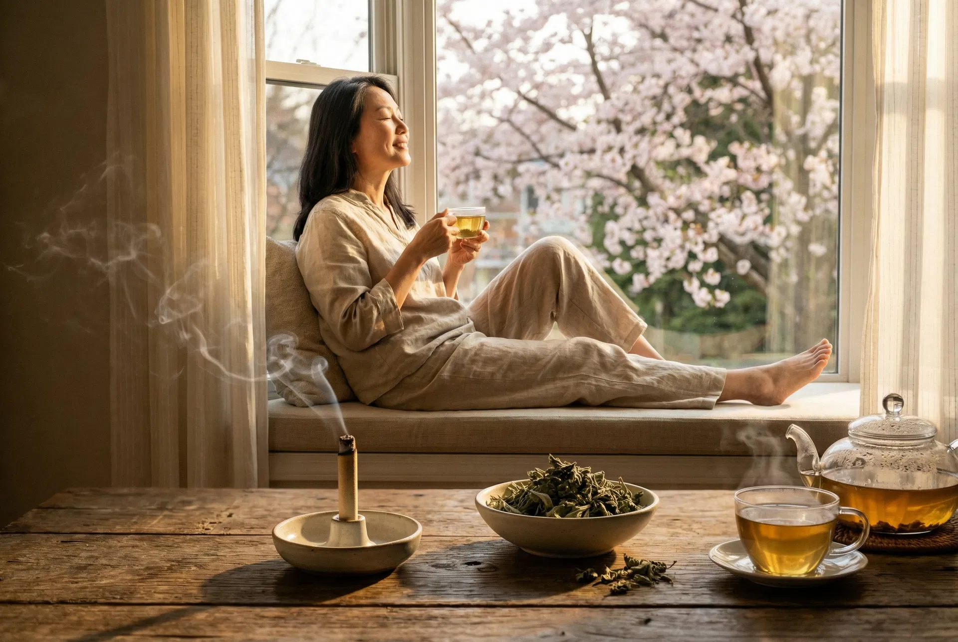 告別春困煩惱：中年女性的春季睡眠與艾灸調養指南