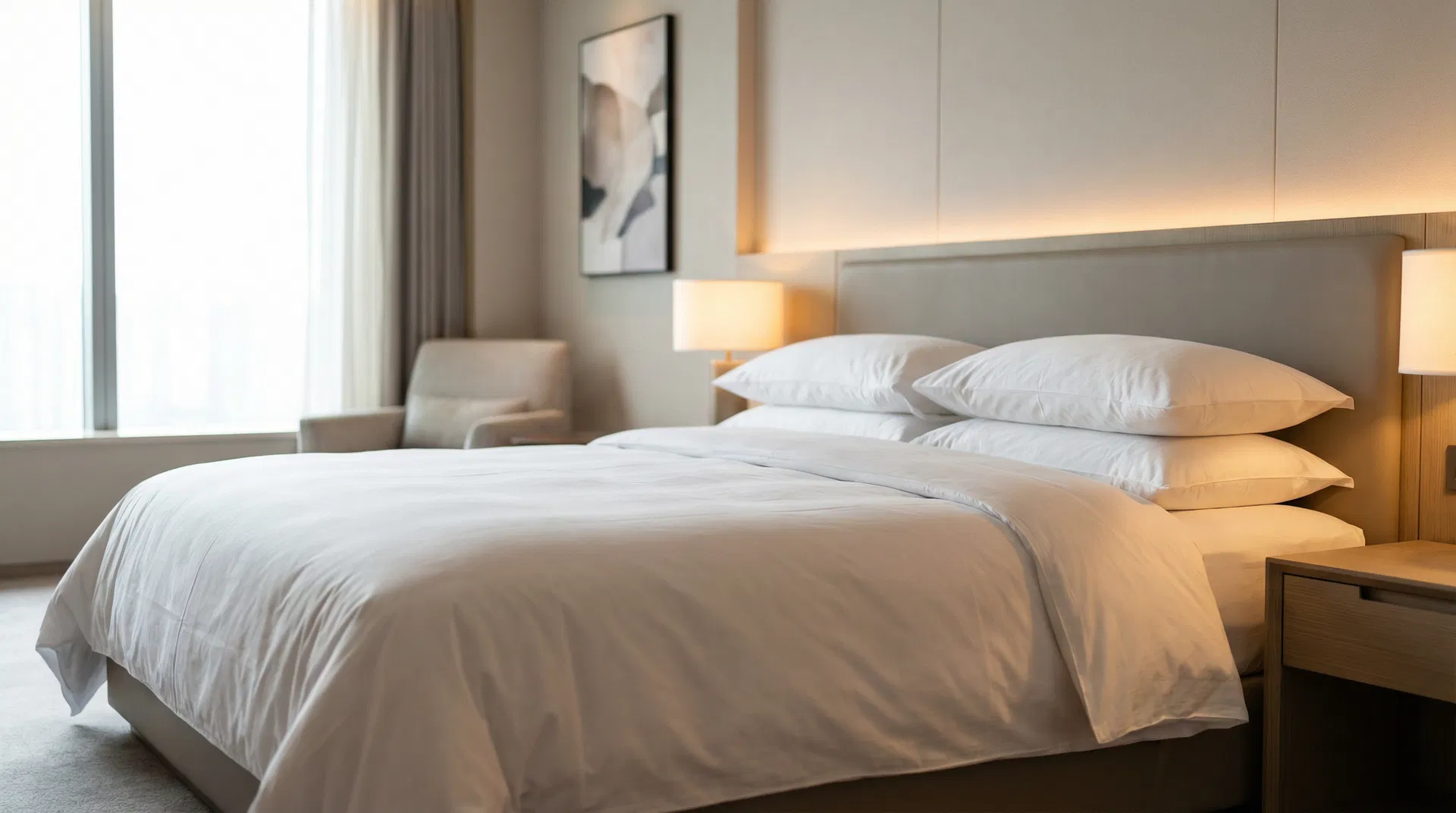 Luxury White Bedding 1