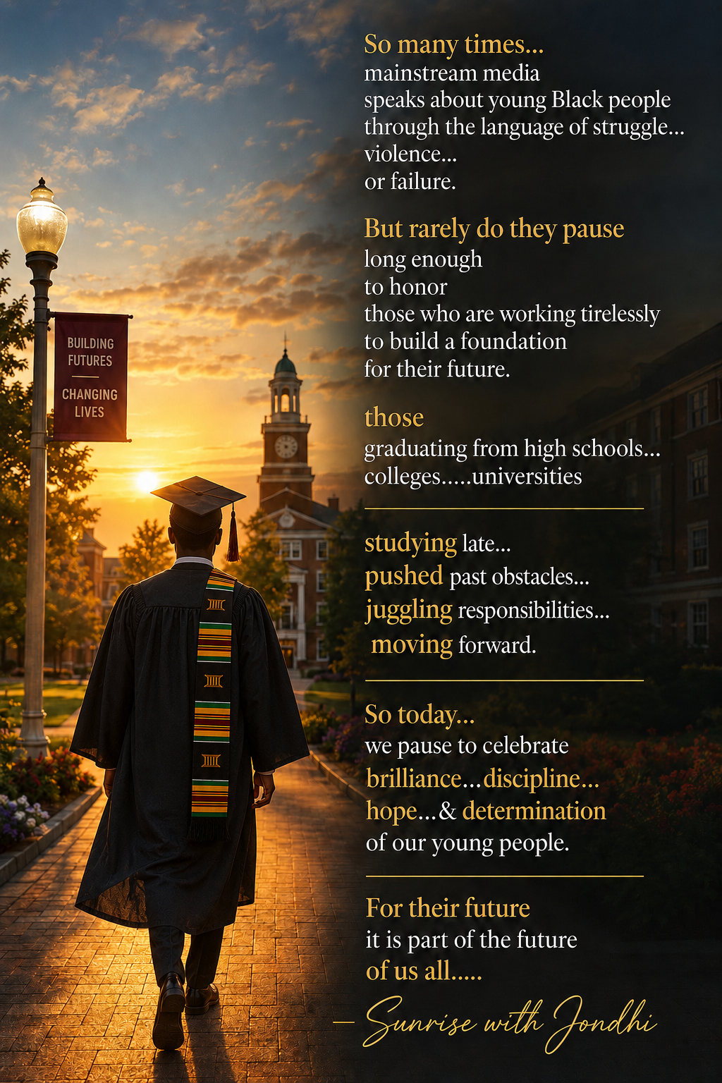 celebrating the accomplishments of our young people