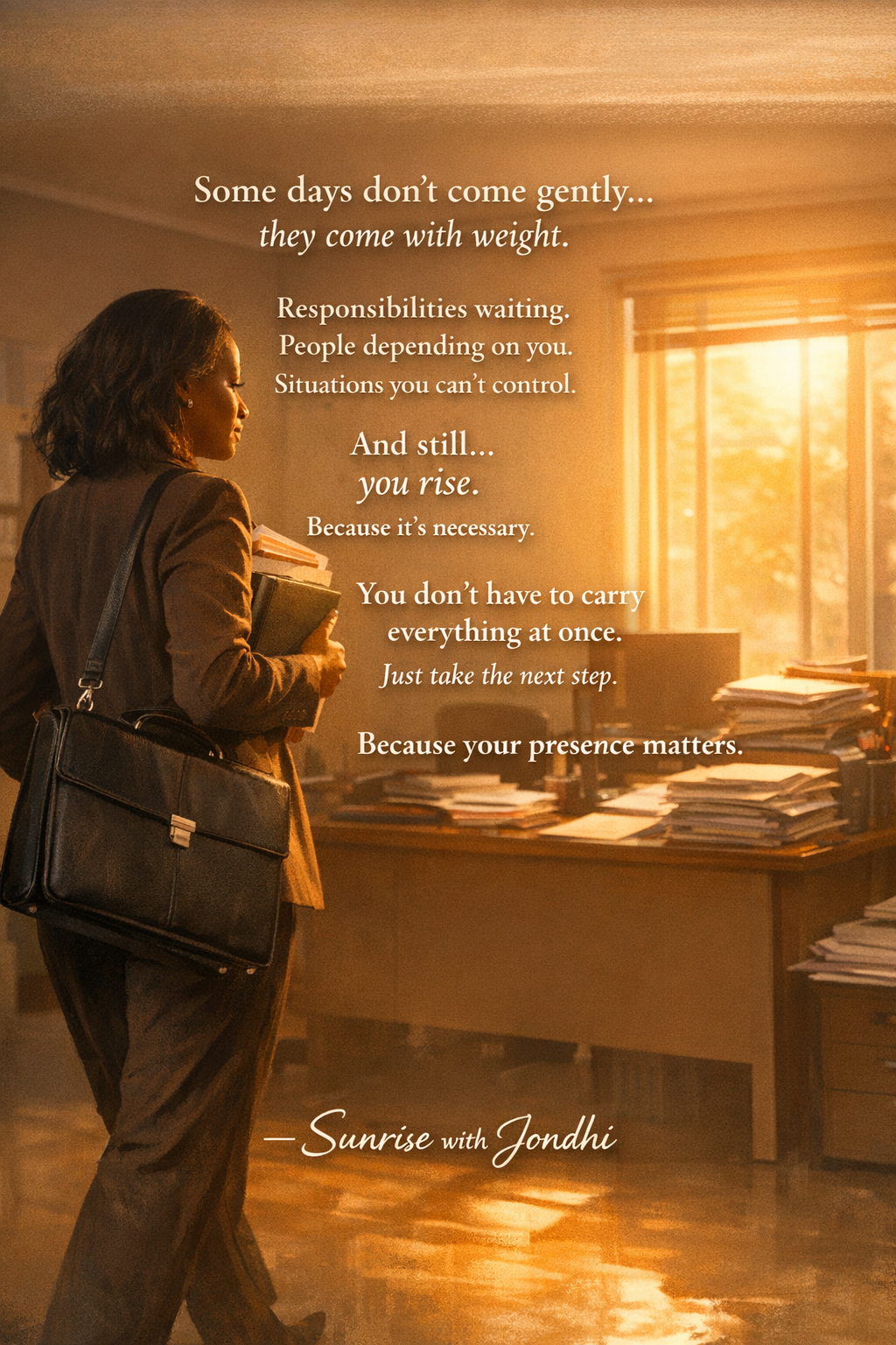 And still I rise….