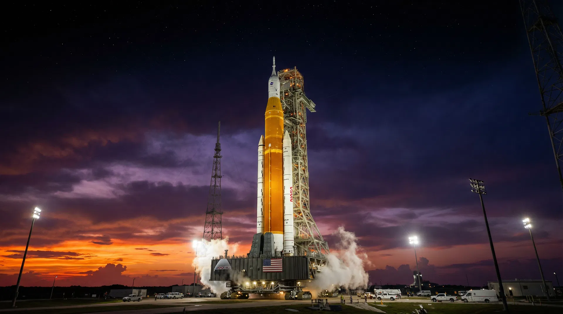 Artemis II SLS Rocket