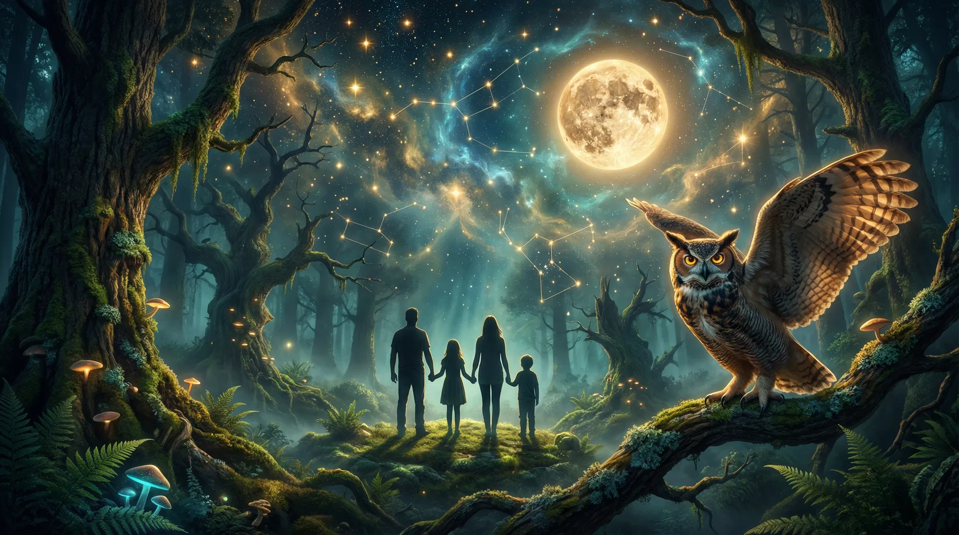 Das große Eulen-Familienhoroskop