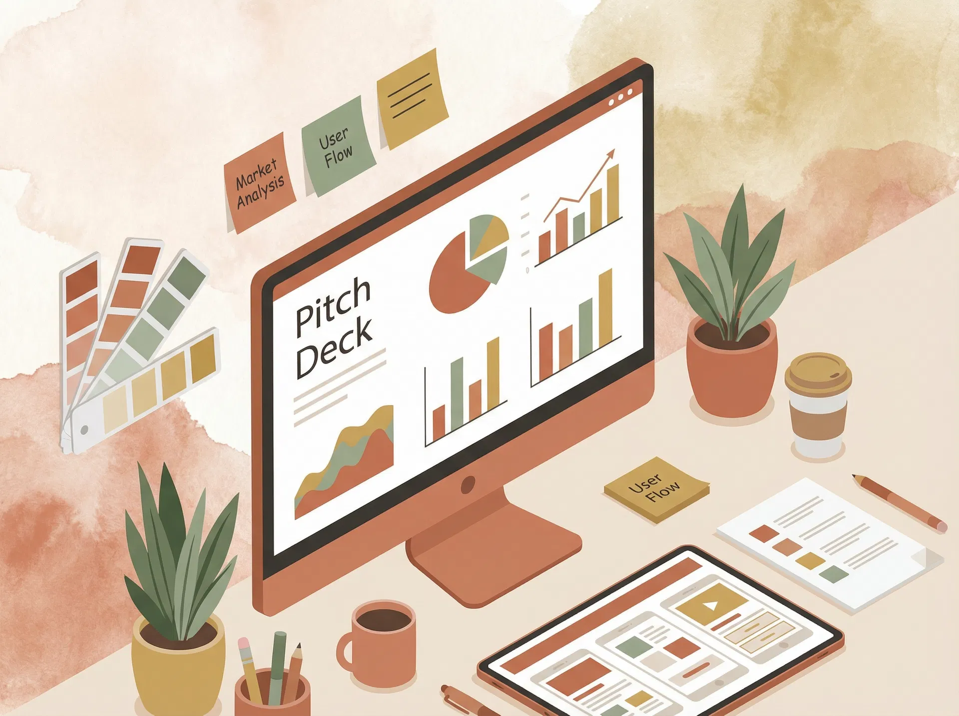 Investor Pitch Deck for GreenTech Startup