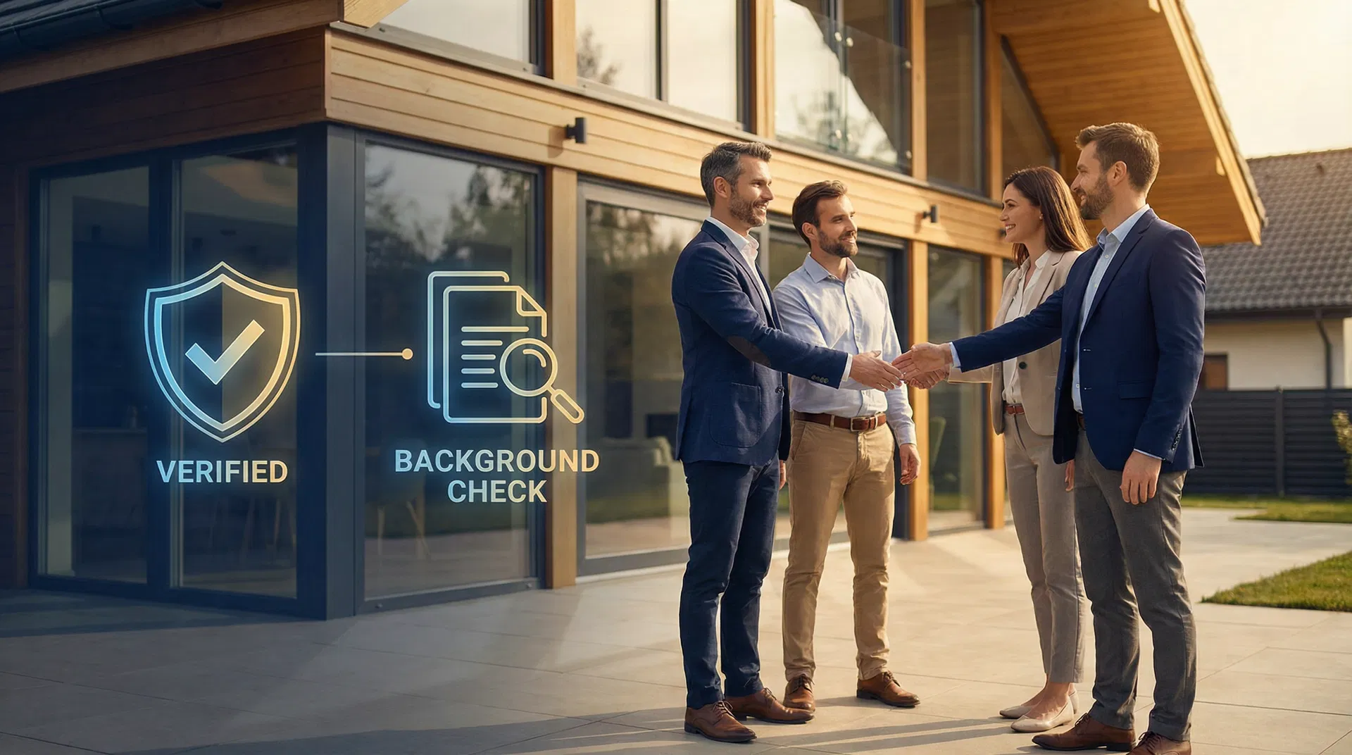 Real estate background screening