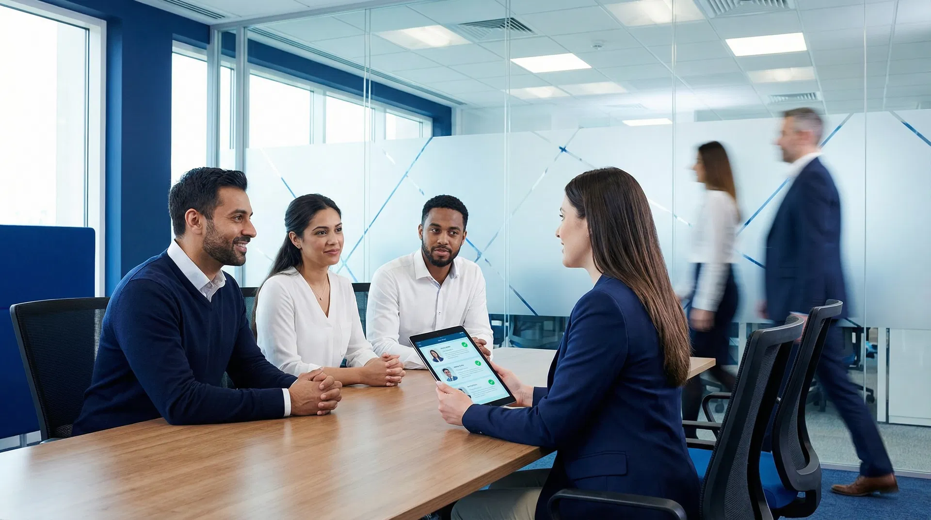 Staffing background screening