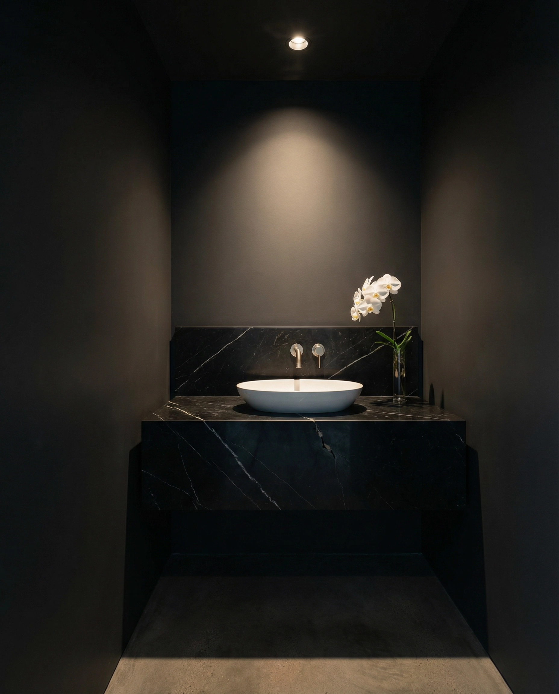 Marquina · Powder Room