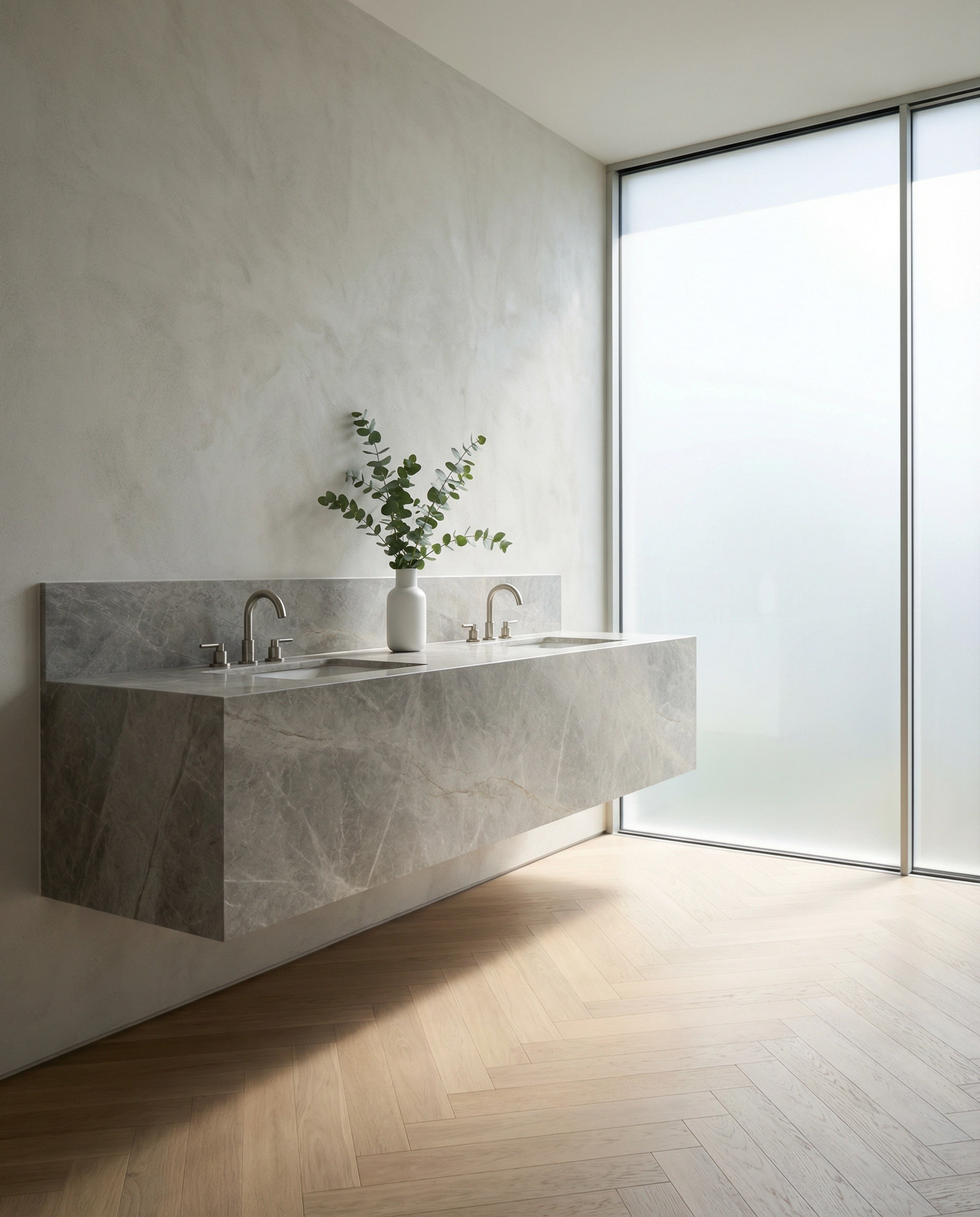 Quartzite · Guest Bath
