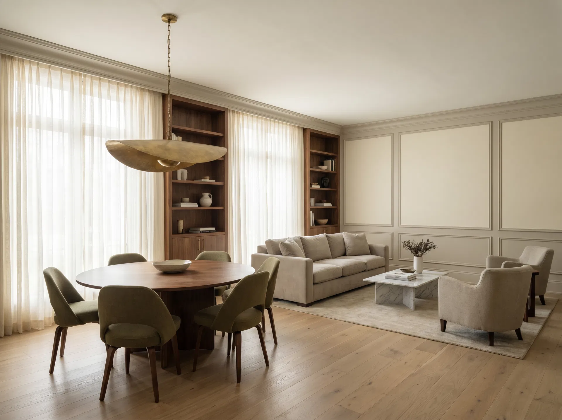 Cohesive spaces with lasting architectural warmth