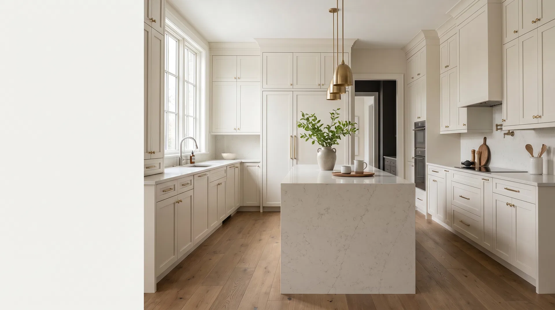 Light-filled kitchen with tailored function