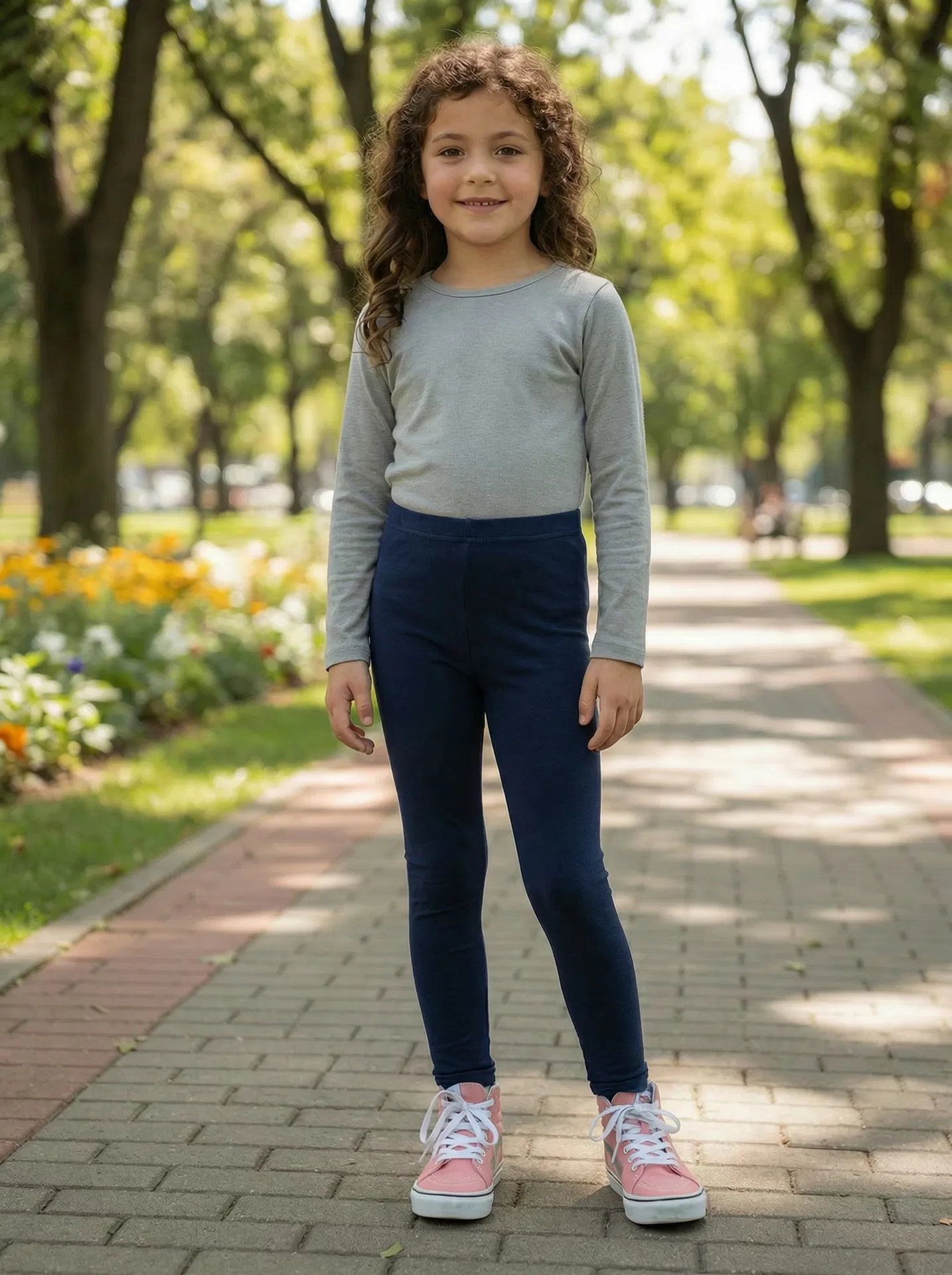 Legging Infantil Térmica Marinho