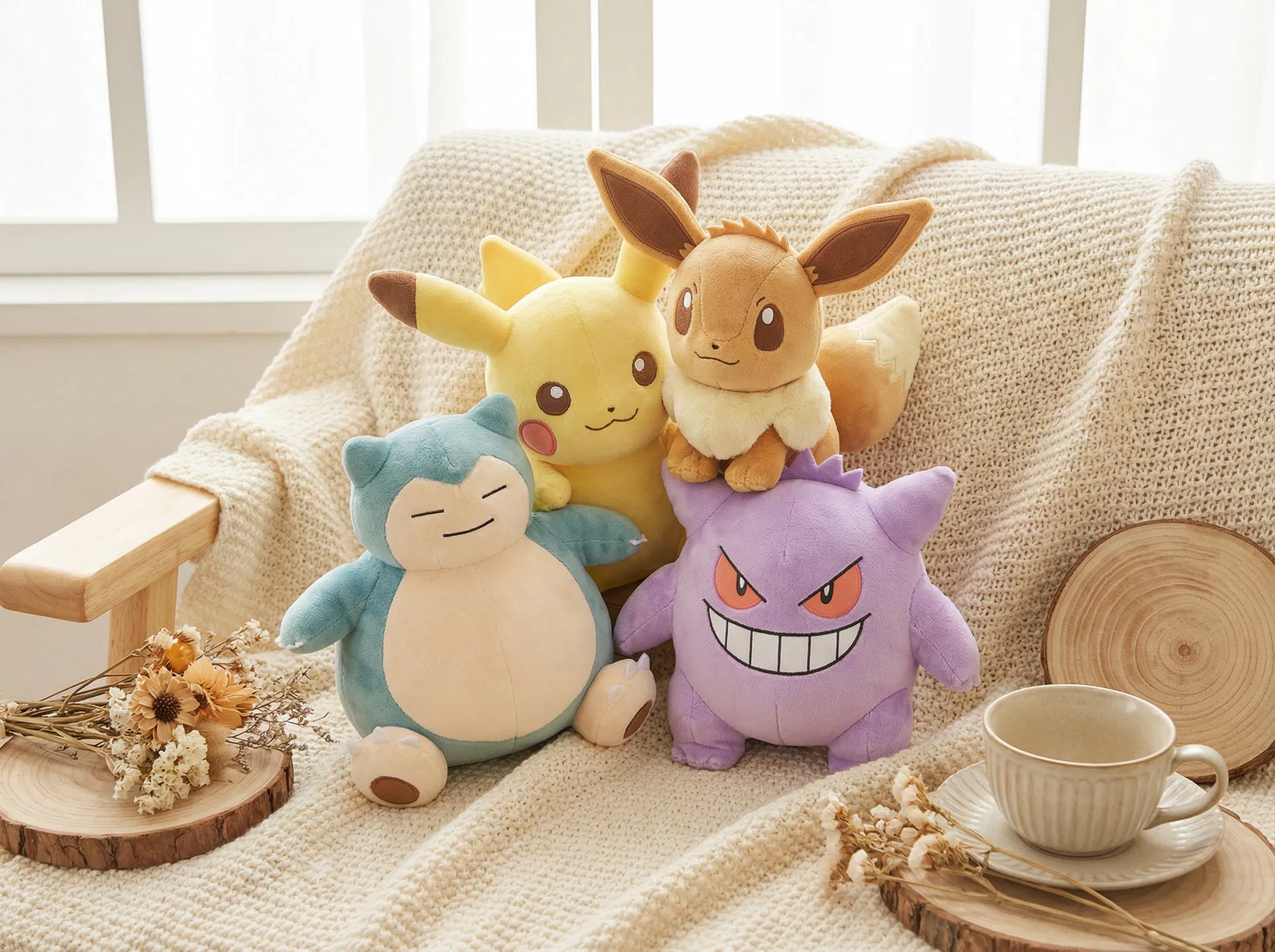 Pokémon Plüschtiere verkaufen – Pikachu, Eevee und mehr