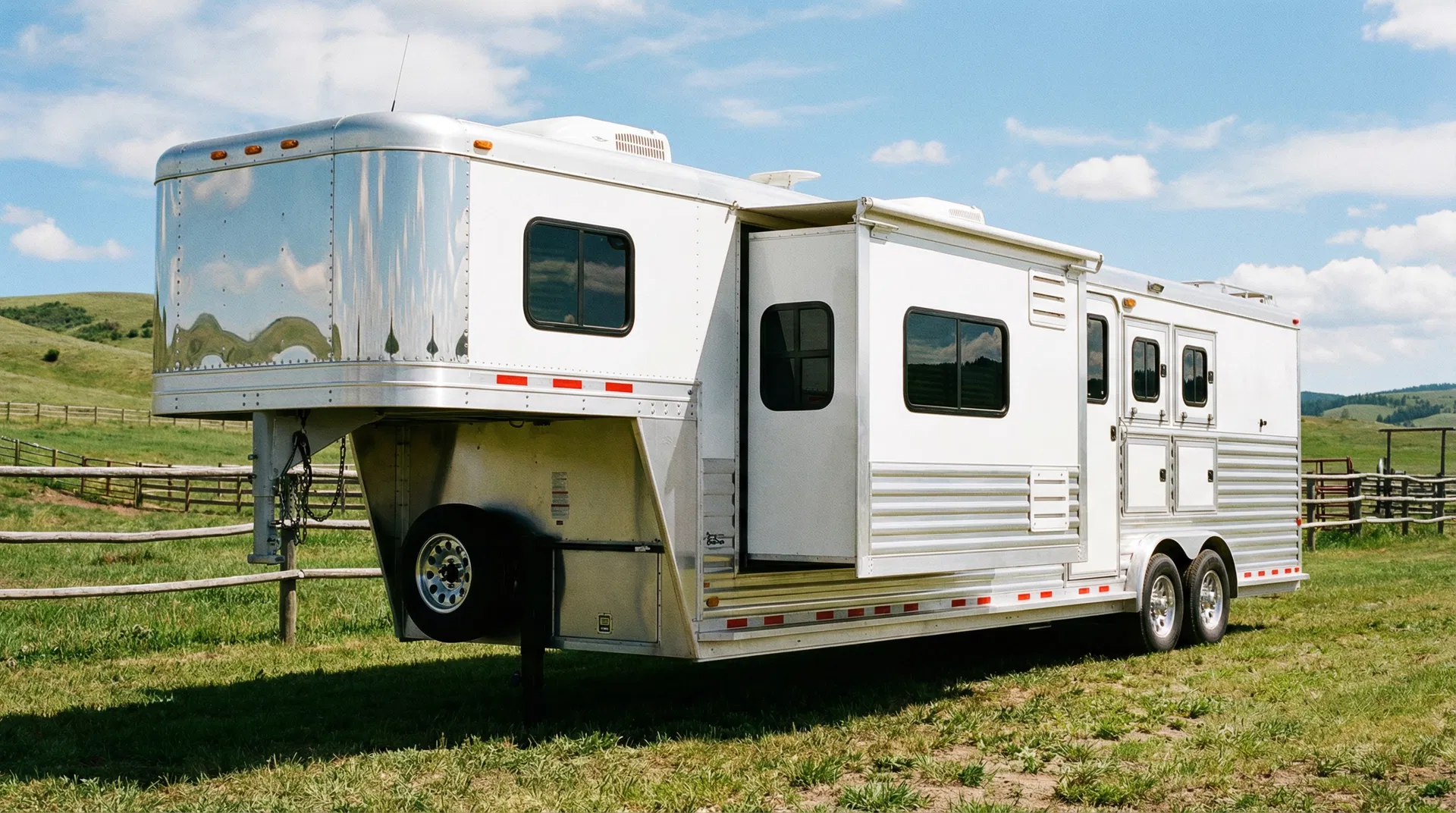 Horse Trailer with Living Quarters