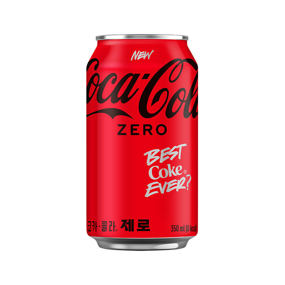 코카콜라제로 캔 350ml