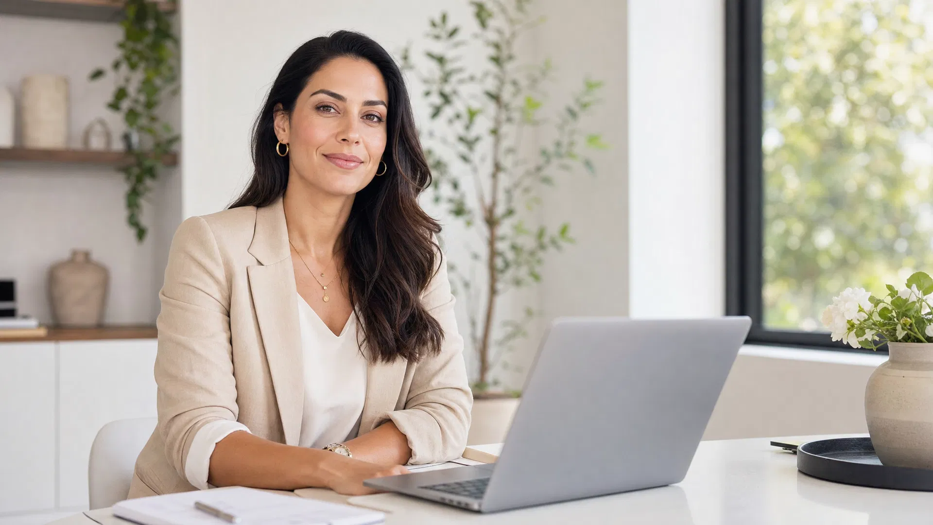 Healthcare entrepreneur at work