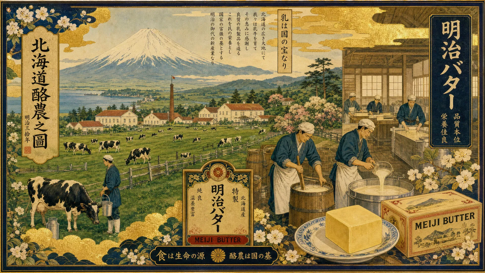 日本のバター