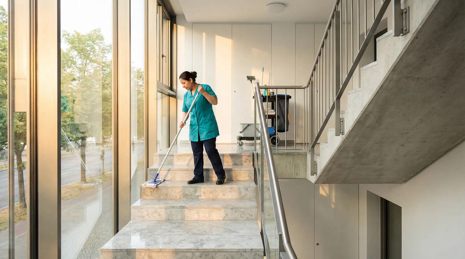 Professionelle Treppenhausreinigung in Berlin – professionelle Reinigung in Berlin