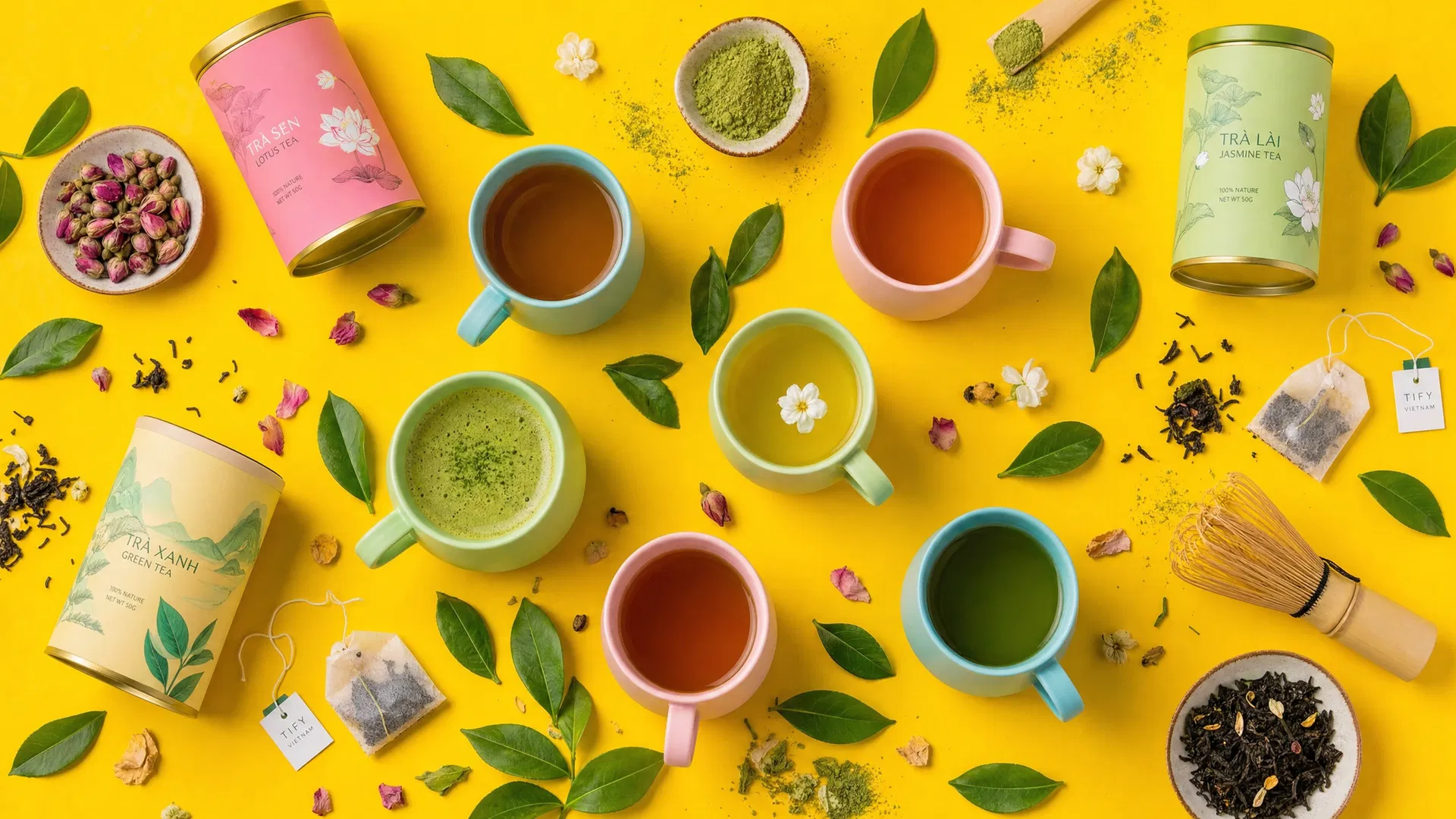 Bộ sưu tập trà Tea.love