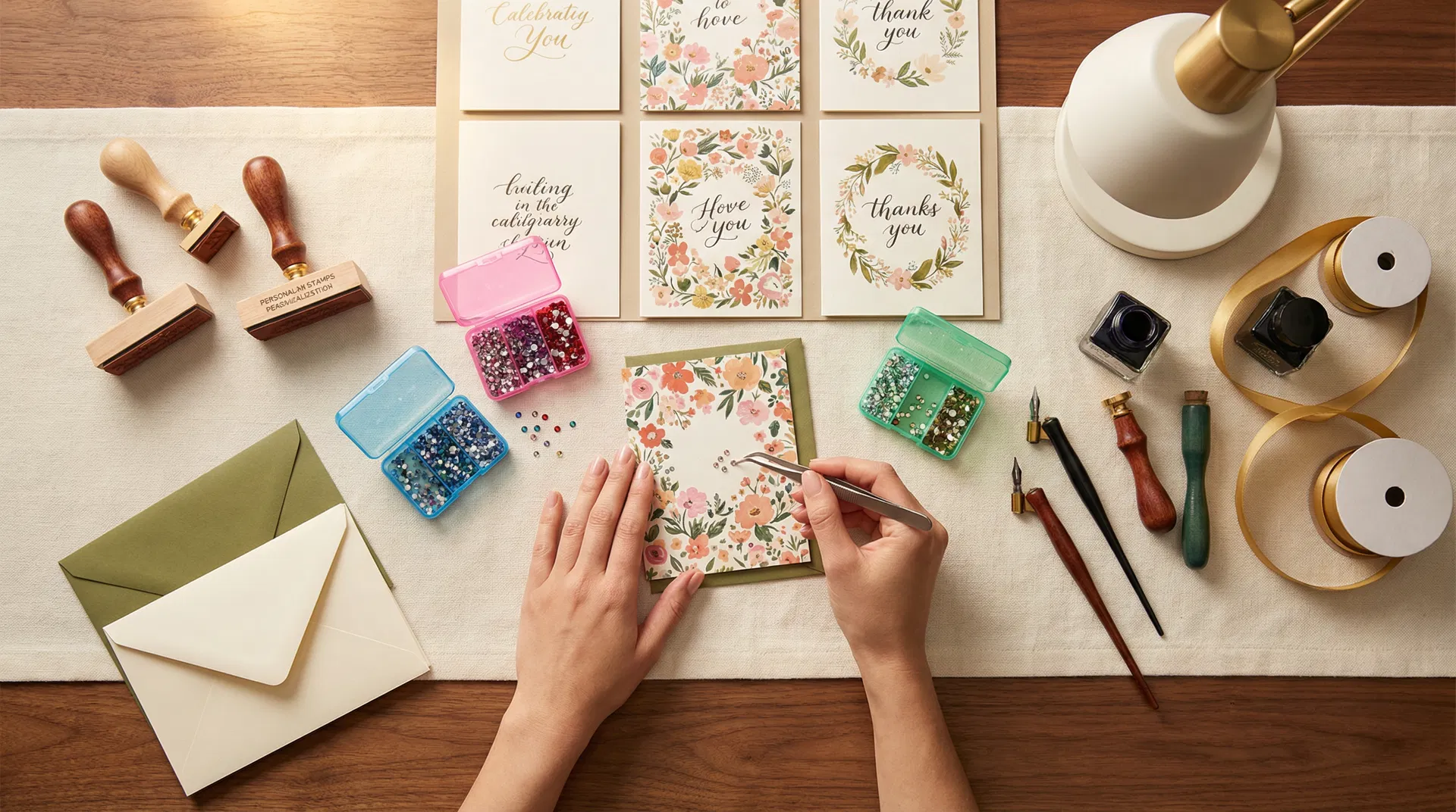 Gift customization station