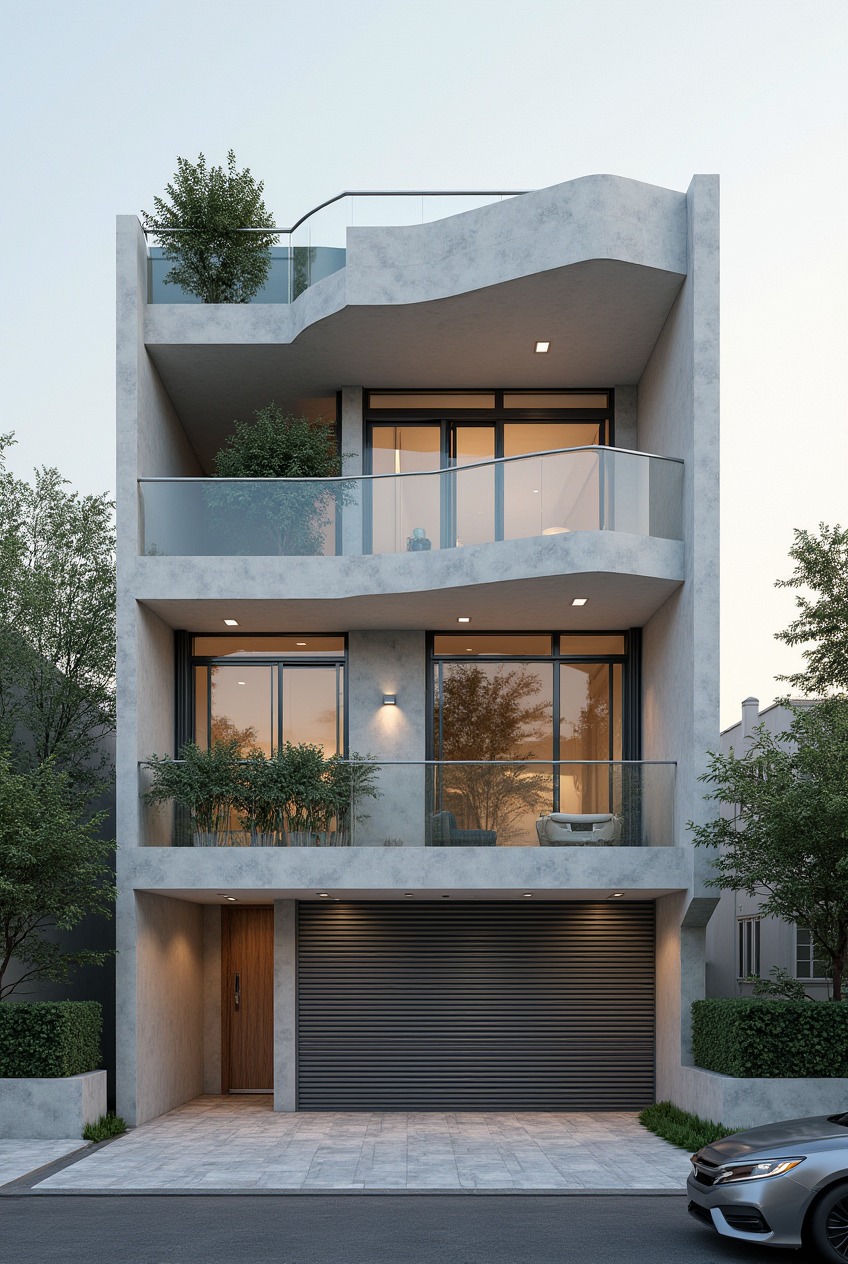 Nhà Phố Hiện Đại