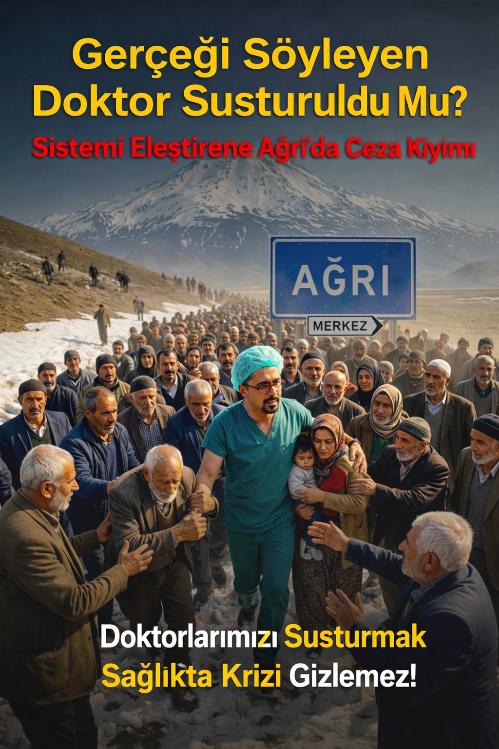Gerçeği Söyleyen Doktor Susturuldu Mu? Ağrı’da Skandal Karar