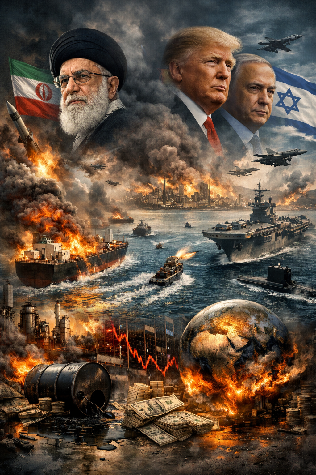 Dünya Enerji Damarında Kriz: İran-ABD/İsrail Savaşı Küresel Bir Kırılma Noktasına Sürükleniyor
