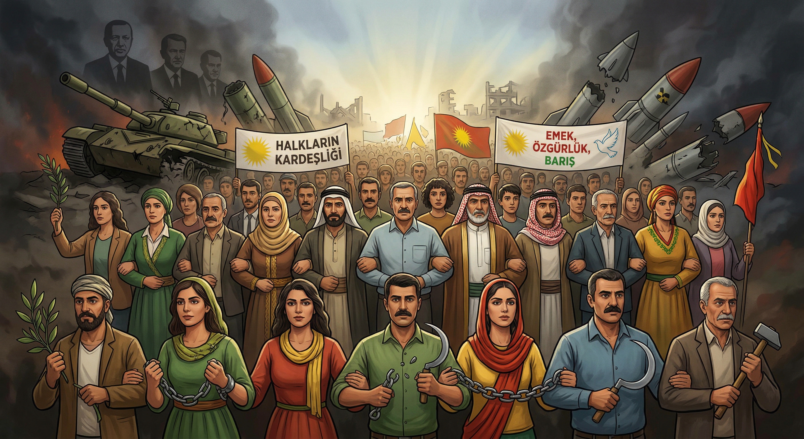 Amerika, İsrail ve İran Arasındaki 2 Haftalık Ateşkes: Küresel Sermayenin Molası, Halkların Gerçek Barış Arayışı