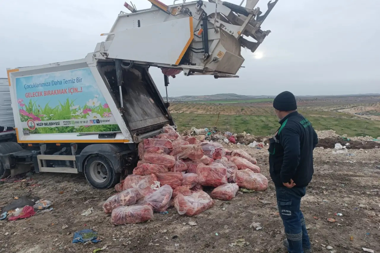 Halk Sağlığı Tehlikede: Antep'te 1.6 Ton Sakatatın Uygunsuz Taşınması Endişe Yarattı