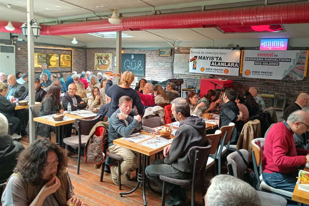 Çankaya'da Evrensel Dayanışması: 1 Mayıs Çağrısı ve Bağımsız Basın Vurgusu