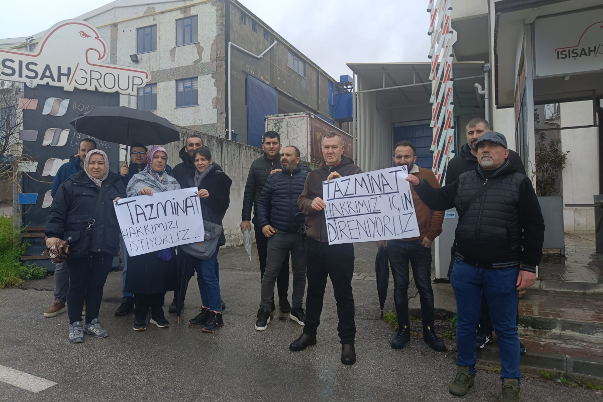 Isışah İşçileri Hakları İçin Ayakta: Kıdem Tazminatları Neden Ödenmiyor?