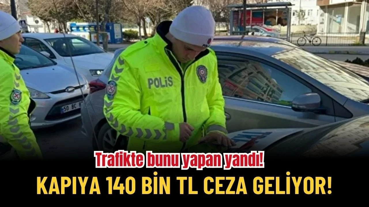 Yeni Trafik Cezalarıyla Vatandaşın Cebine Göz Dikildi: 140 Bin TL'lik "Hata Bedeli"!