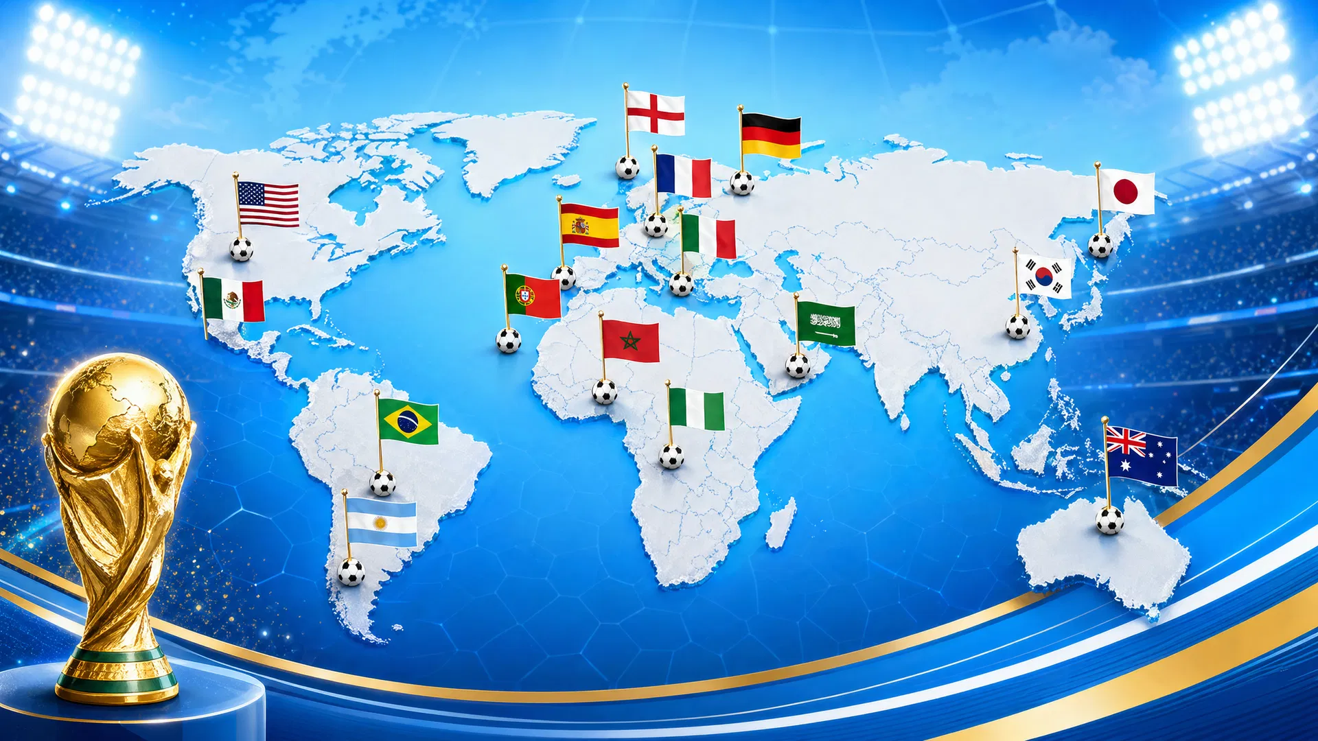 Global Football Coverage Map