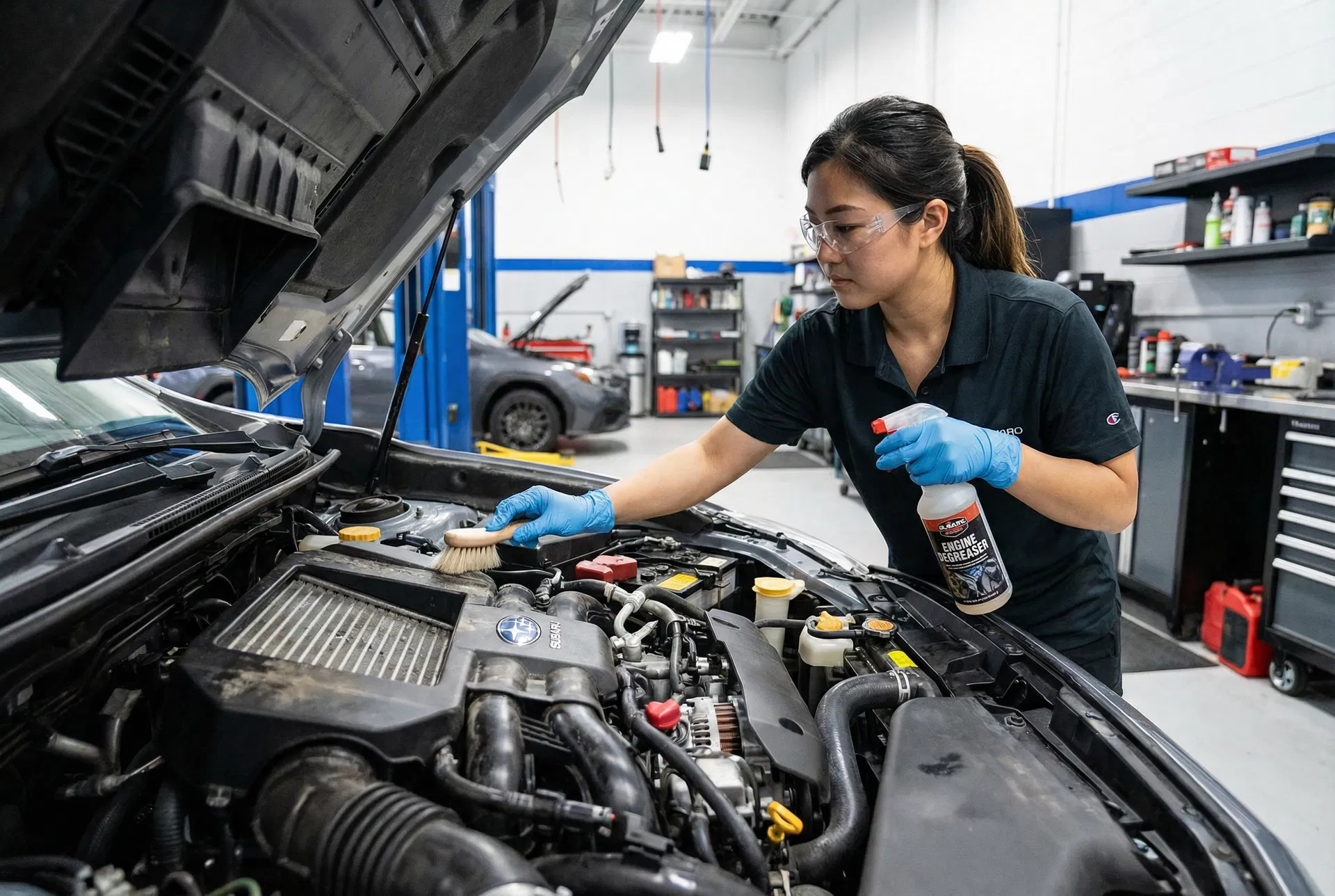 引擎室清潔完整指南：安全步驟與注意事項