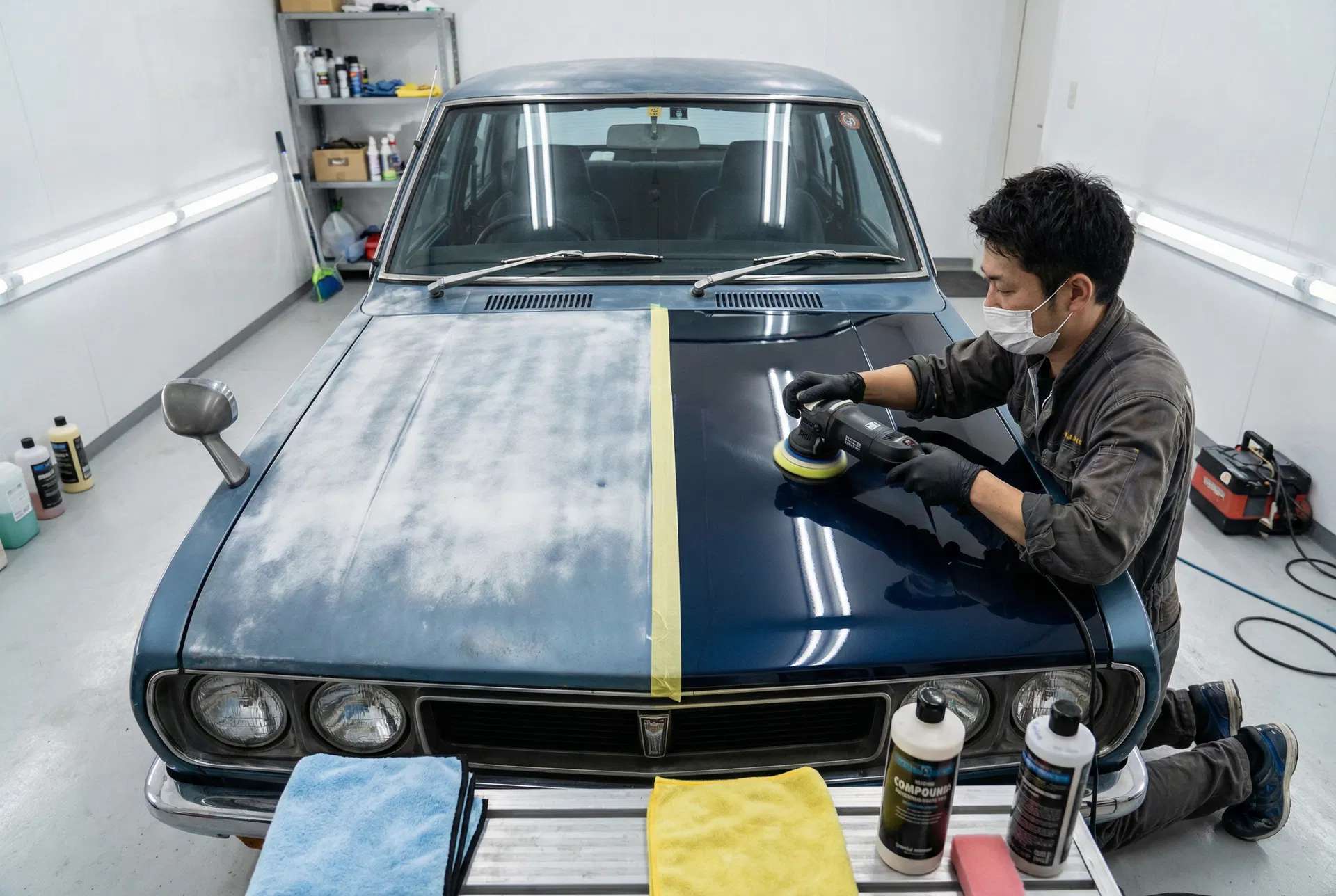 氧化漆面復原:讓老舊褪色漆面重現光澤的完整方法