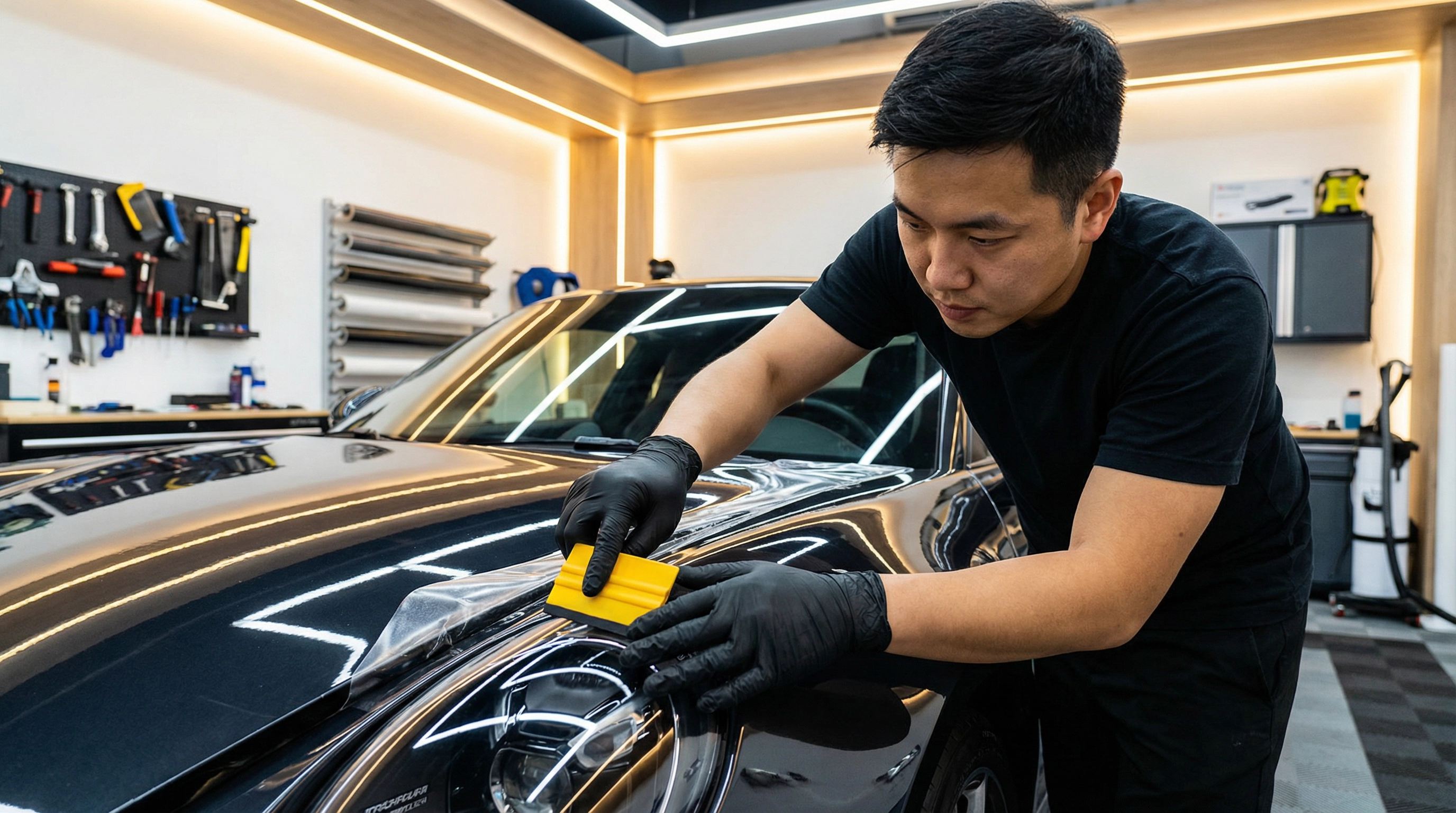 PPF 包膜完整施工流程:從漆面準備到完工驗收