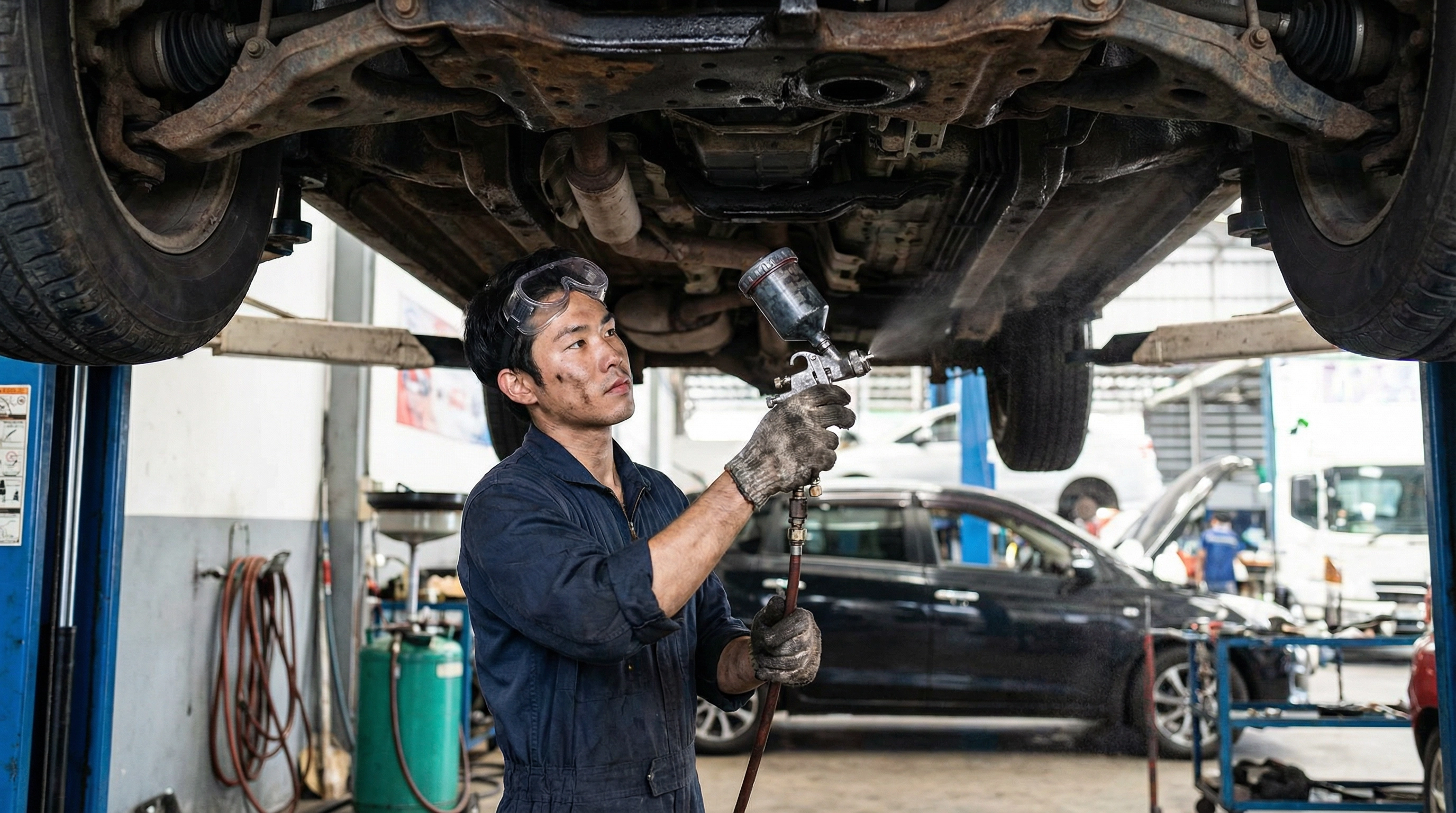 底盤清洗與防鏽保護:台灣多雨環境的底盤保養策略