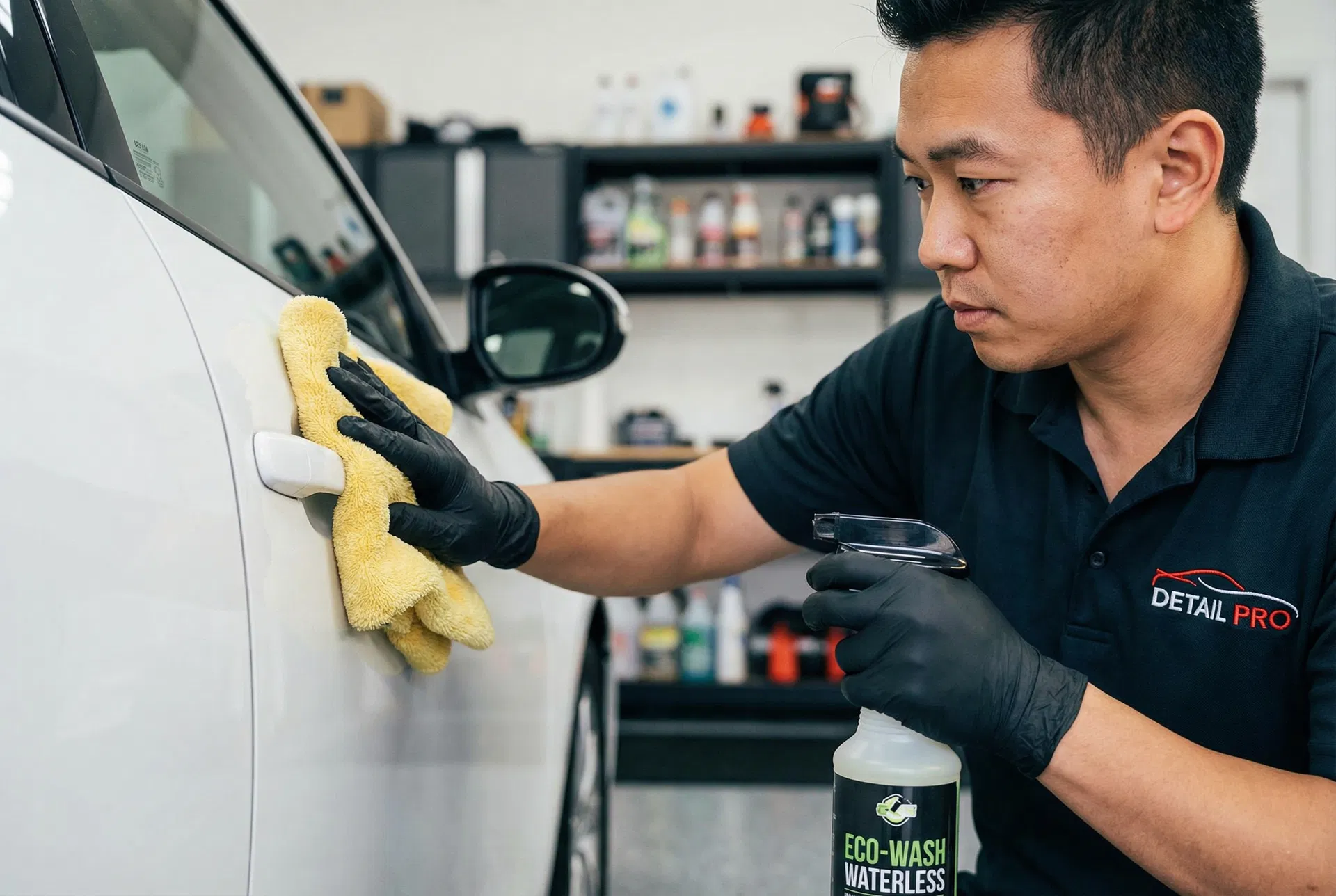 無水洗車技術：韓國流行的環保洗車法