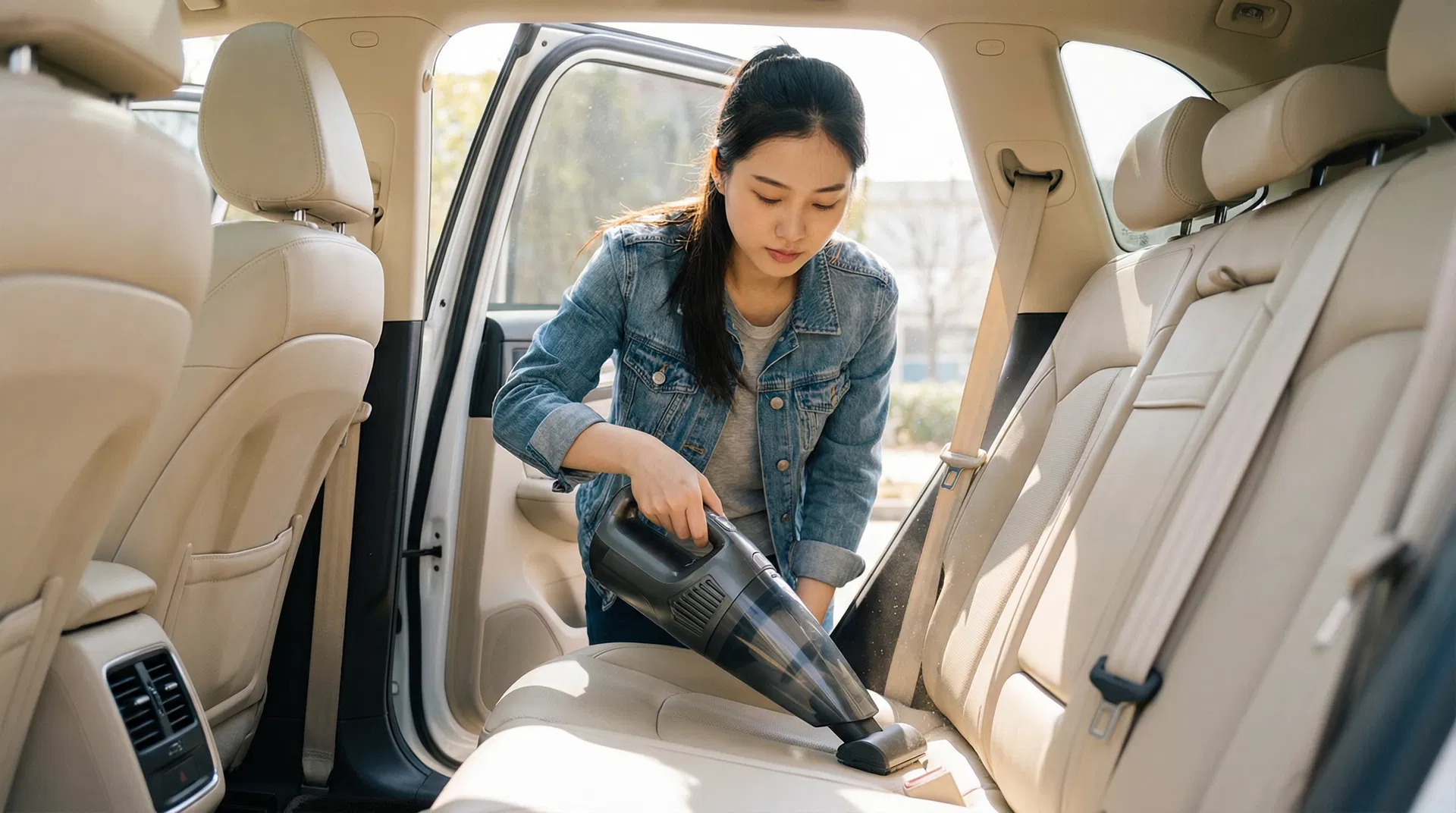 車內深度清潔完整指南：從吸塵到消毒的全面清潔流程