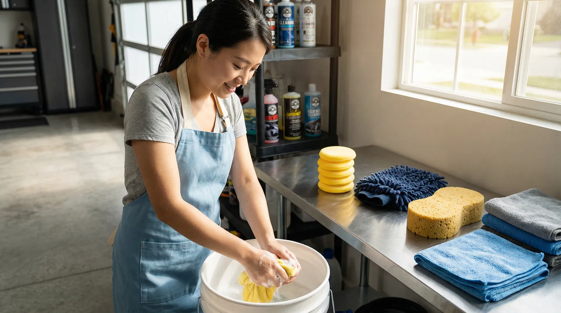 拋光棉、纖維布、洗車海綿、洗車手套清潔方法完整指南