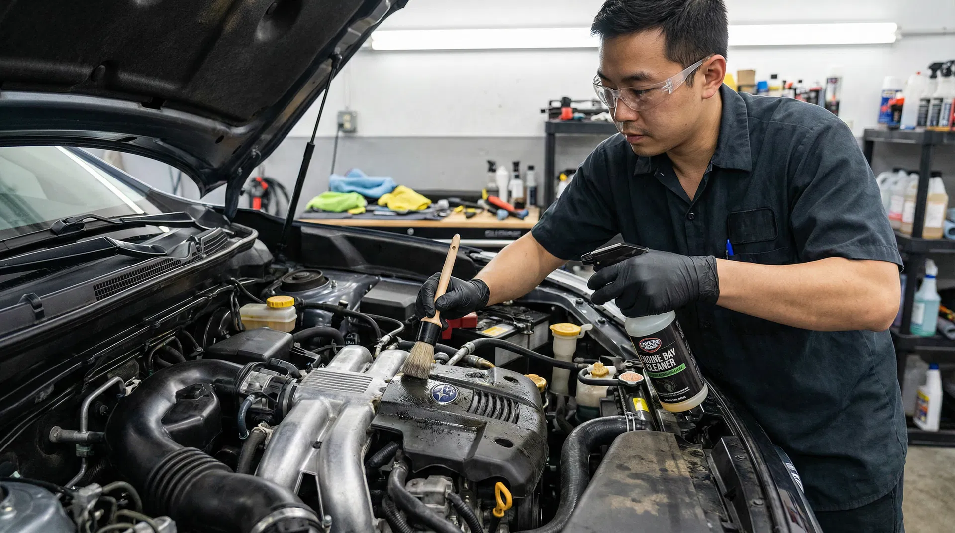 引擎室清潔劑完整使用指南：安全清潔引擎室的正確方法