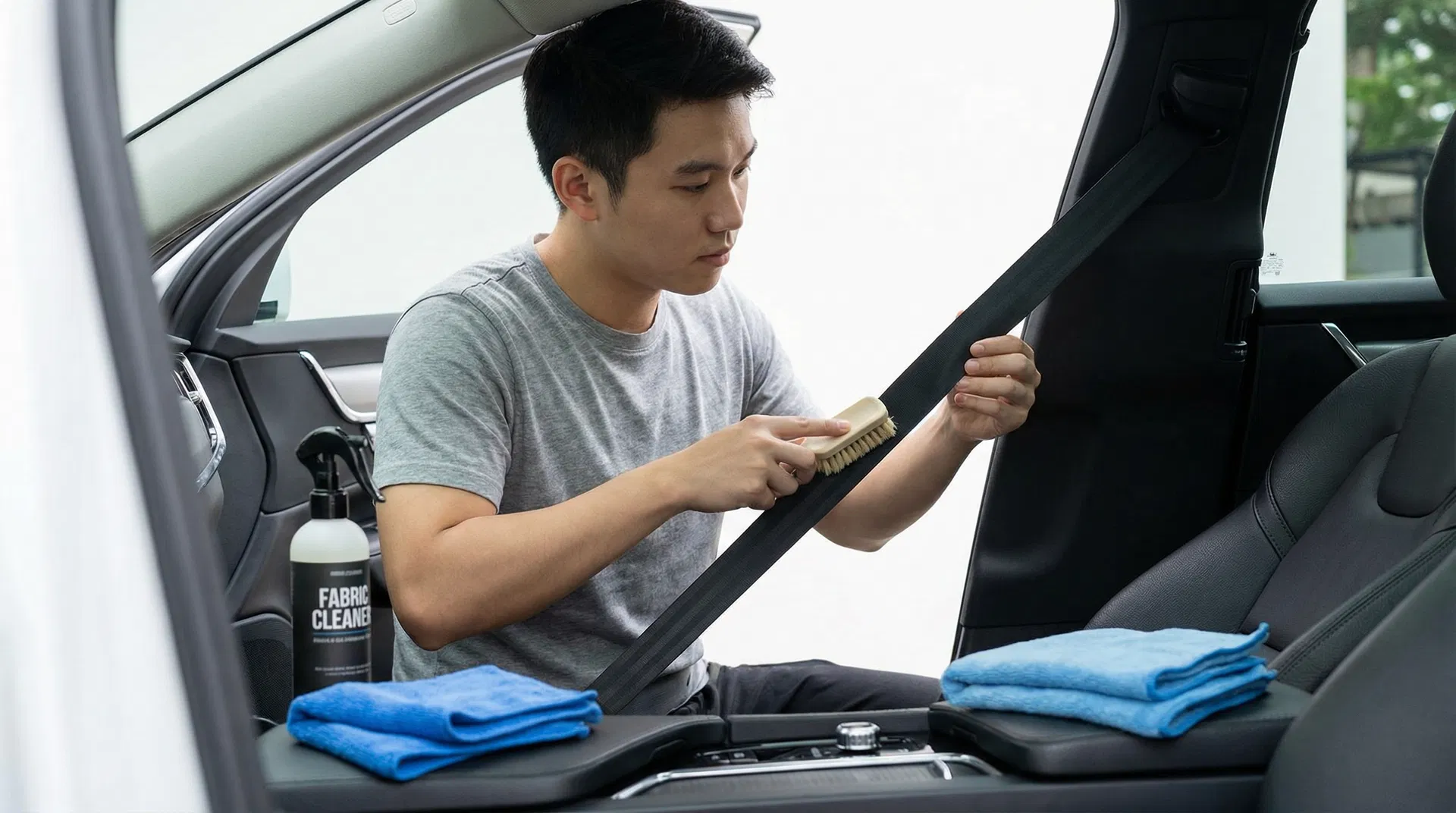 安全帶清潔與保養：被忽略的車內衛生死角完整處理指南