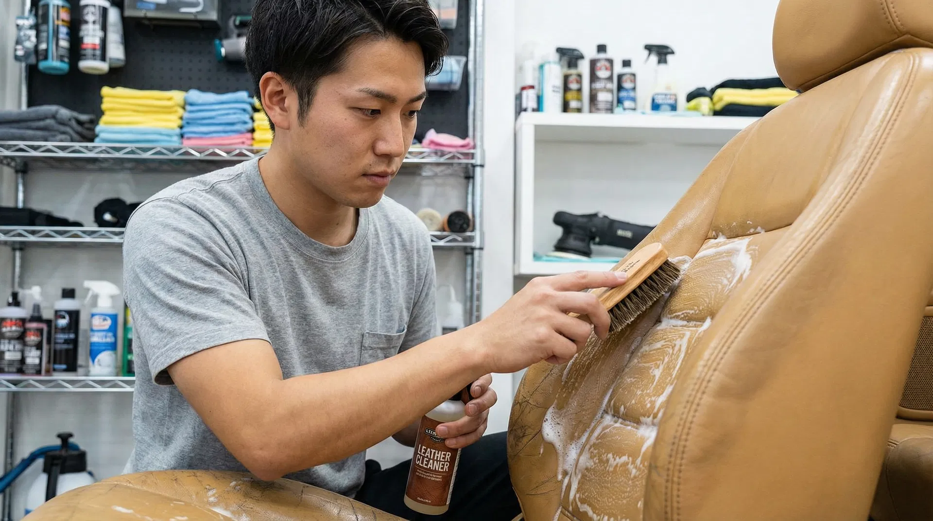 皮革座椅清潔與保養完整指南：讓皮革保持柔軟光澤