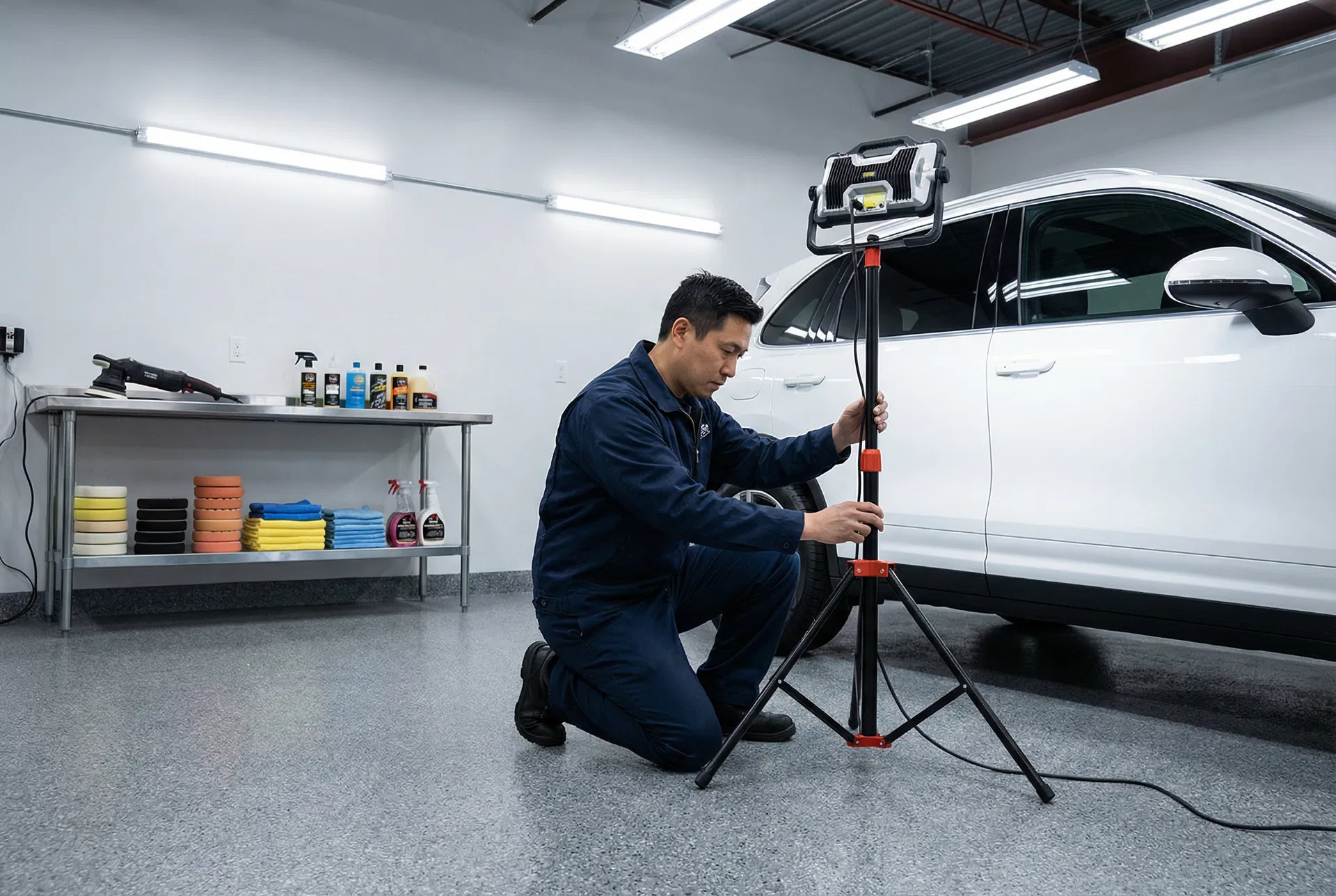 DIY 拋光工作環境準備：燈光、場地、工具清單的完整設置指南