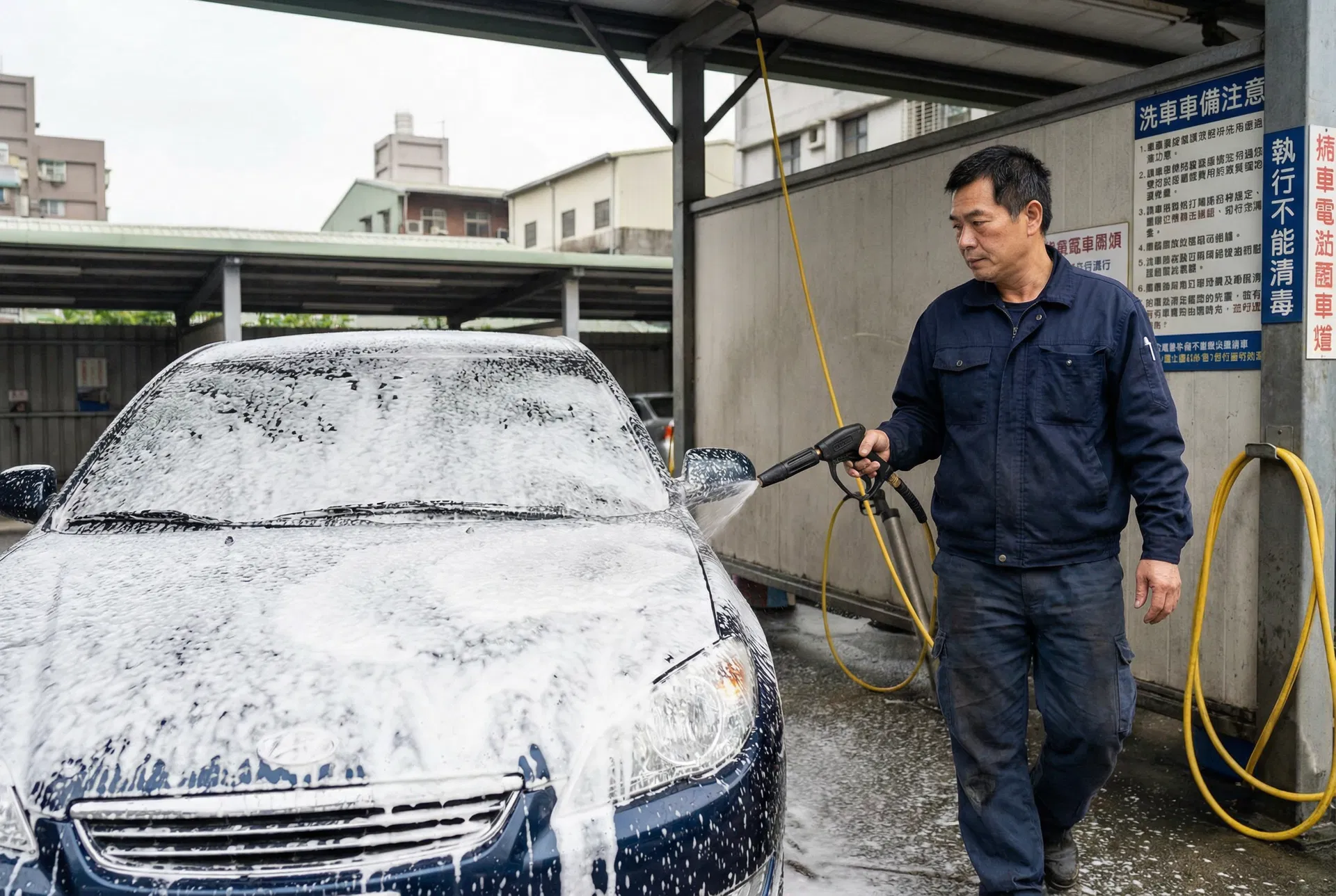 自助洗車場泡沫程序實戰：停留時間、覆蓋技巧與常見錯誤