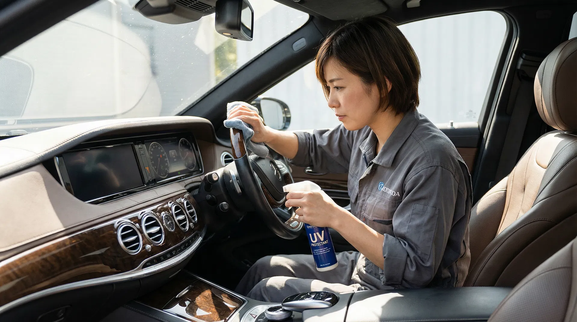 儀表板與車內塑料件的保養:防止老化龜裂的專業方法