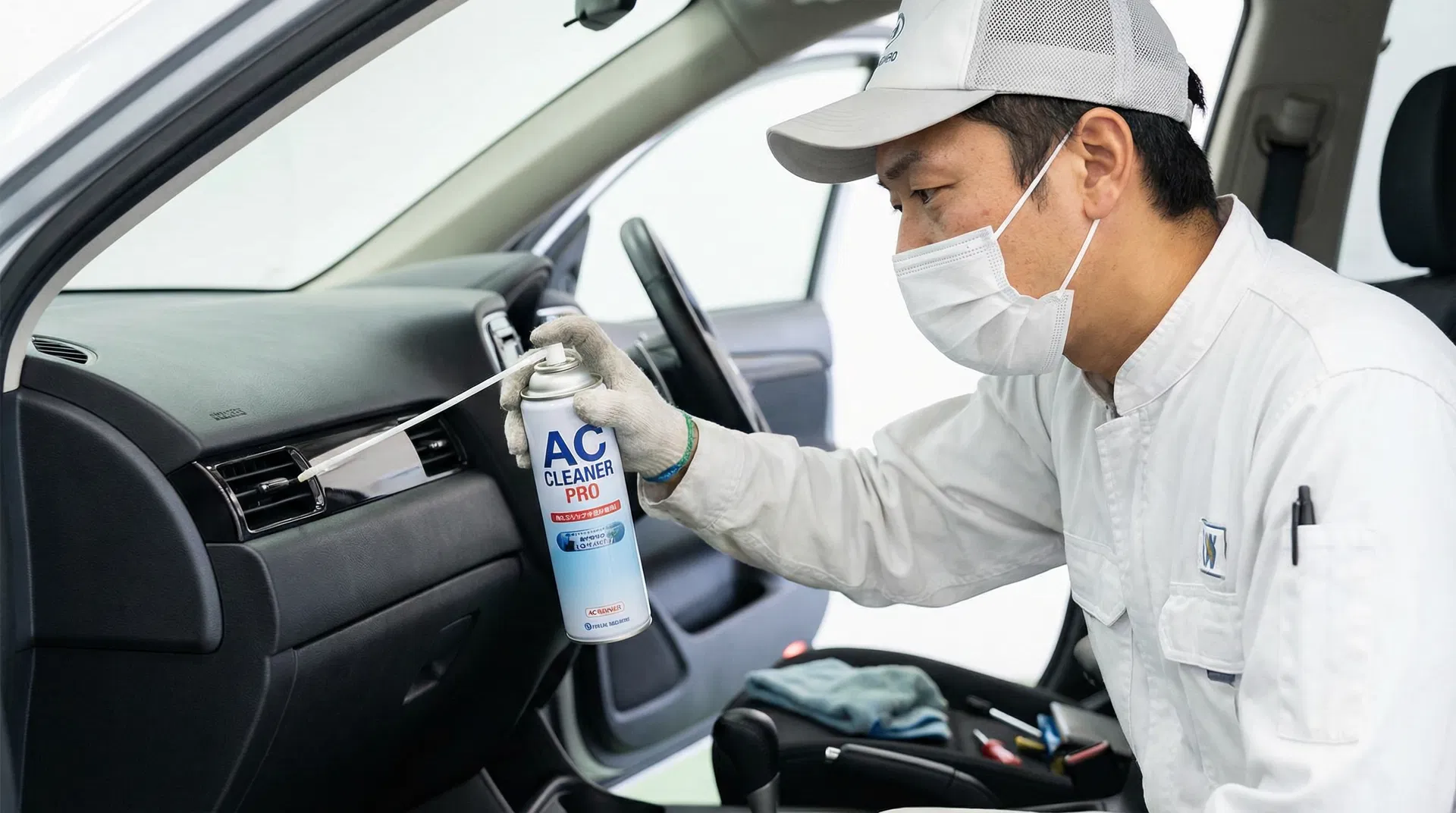 汽車空調系統清潔：蒸發器除菌和濾網更換的完整指南